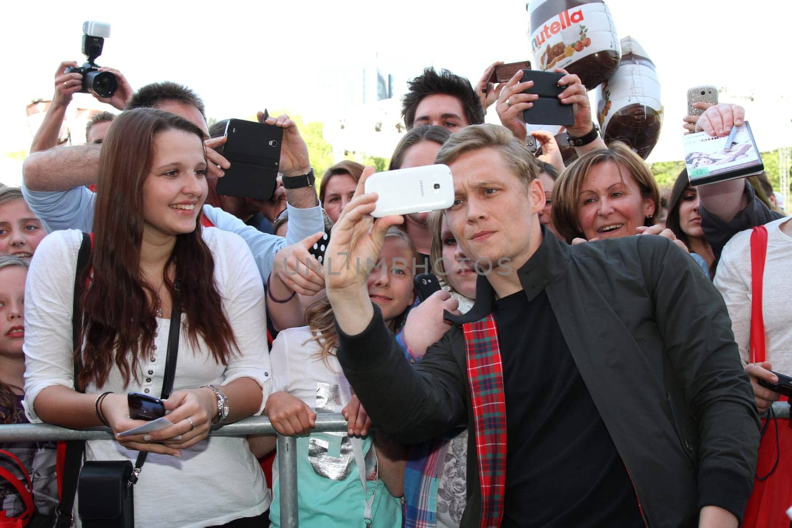 Nutella celebrates 50th birthday with 10,000 fans in Dortmund on May 18,2014