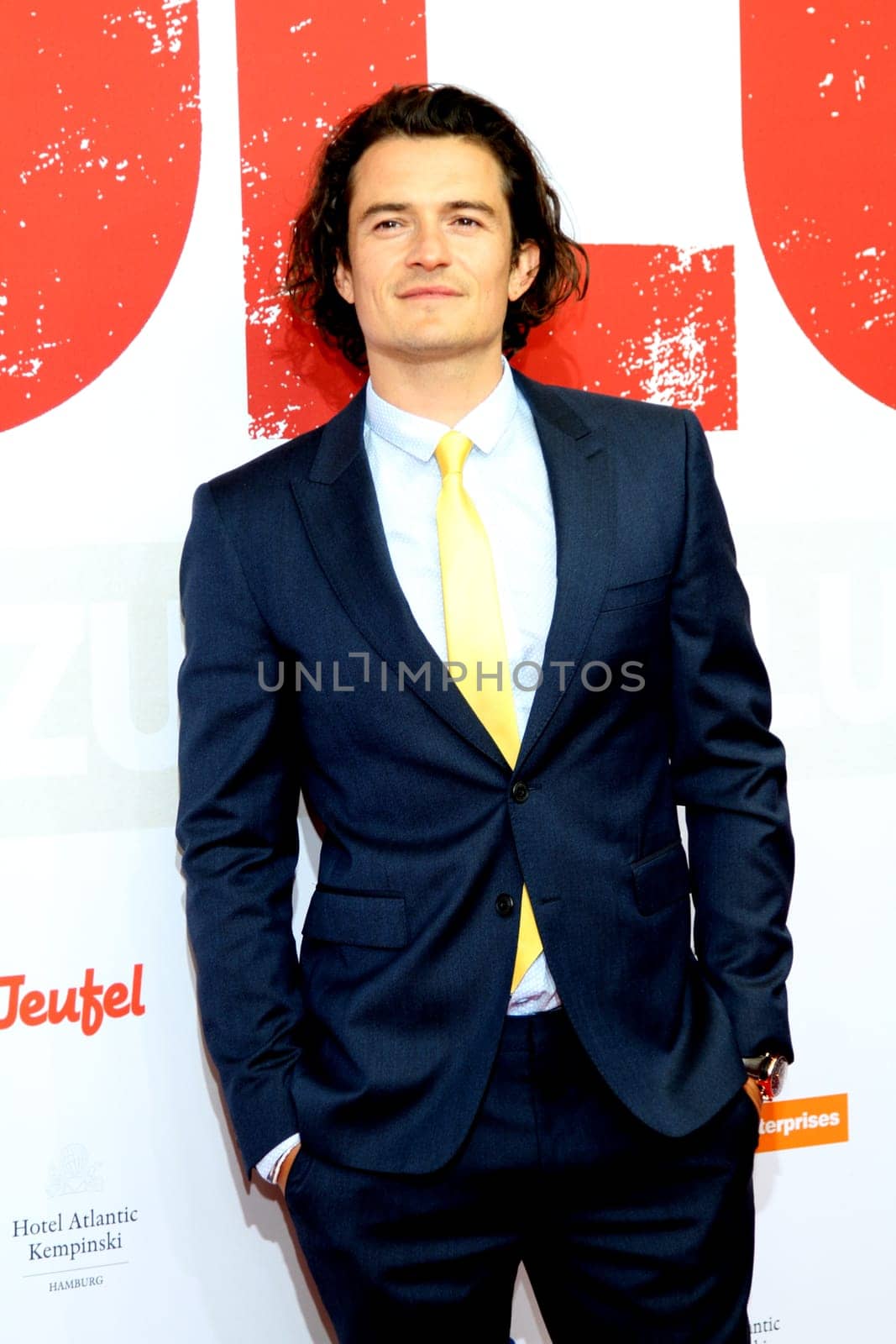 Orlando Bloom at the Zulu Premiere in Hamburg