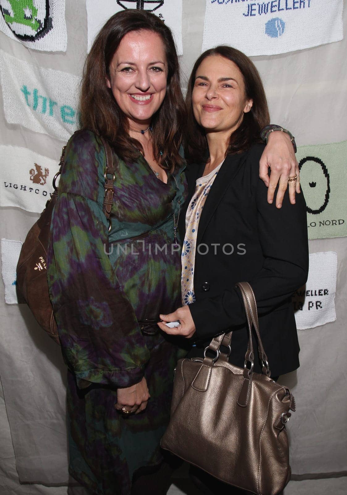 Barbara Auer with girlfriend /Made at Veddel Dinner at Bank Hamburg