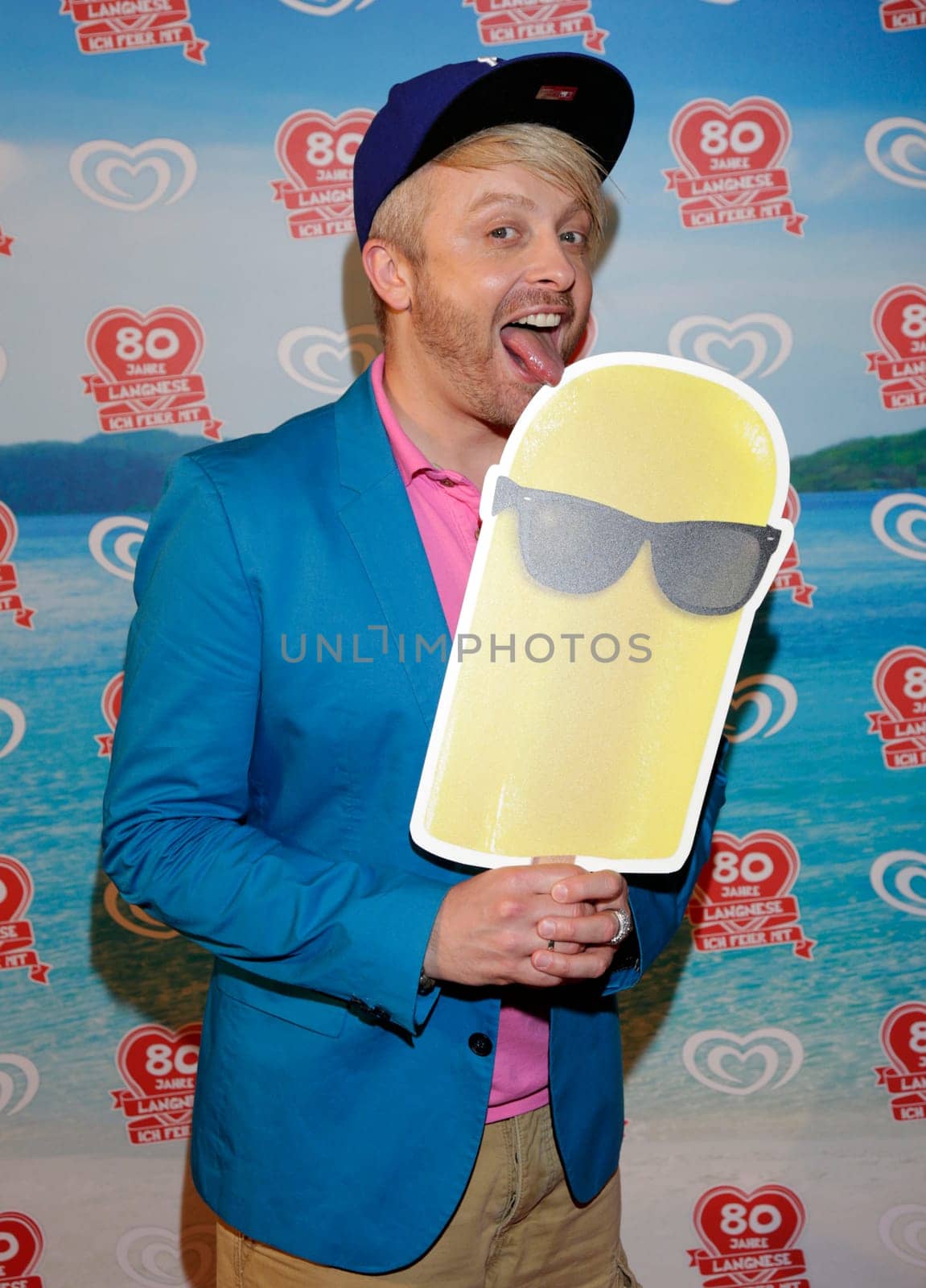 Ross Antony at the Langnese Party at the Beach Center