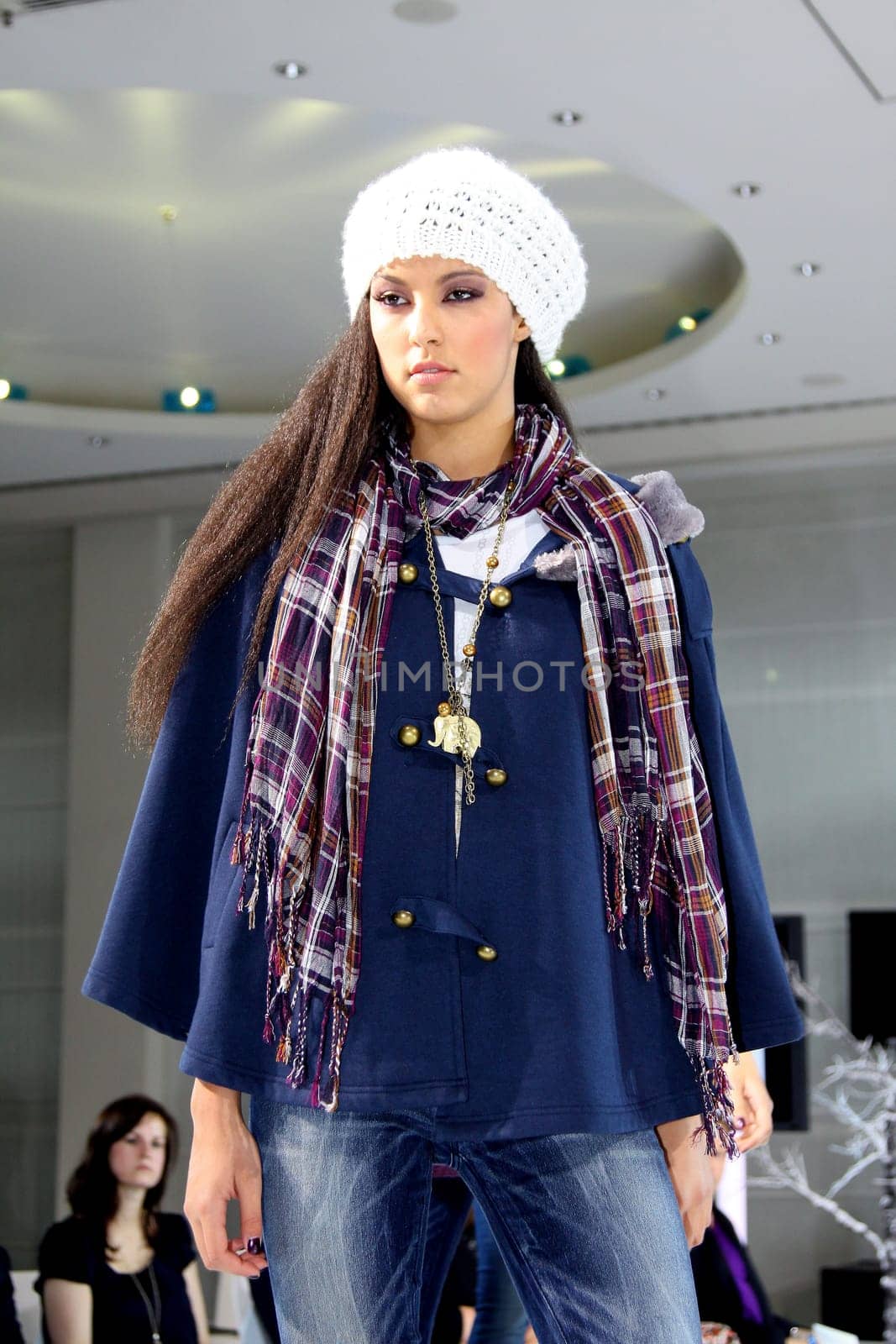 Rebecca Mir - Ermstings Herbst / Winter Modenschau im Side Hotel Hamburg