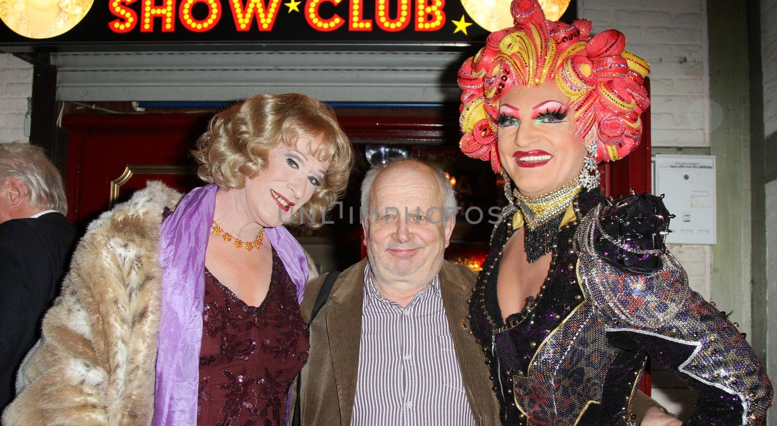 Lilo Wanders,Olivia Jones ,Guenther Zint / Olivia Jones Show Klub Eröffnung in Hamburg