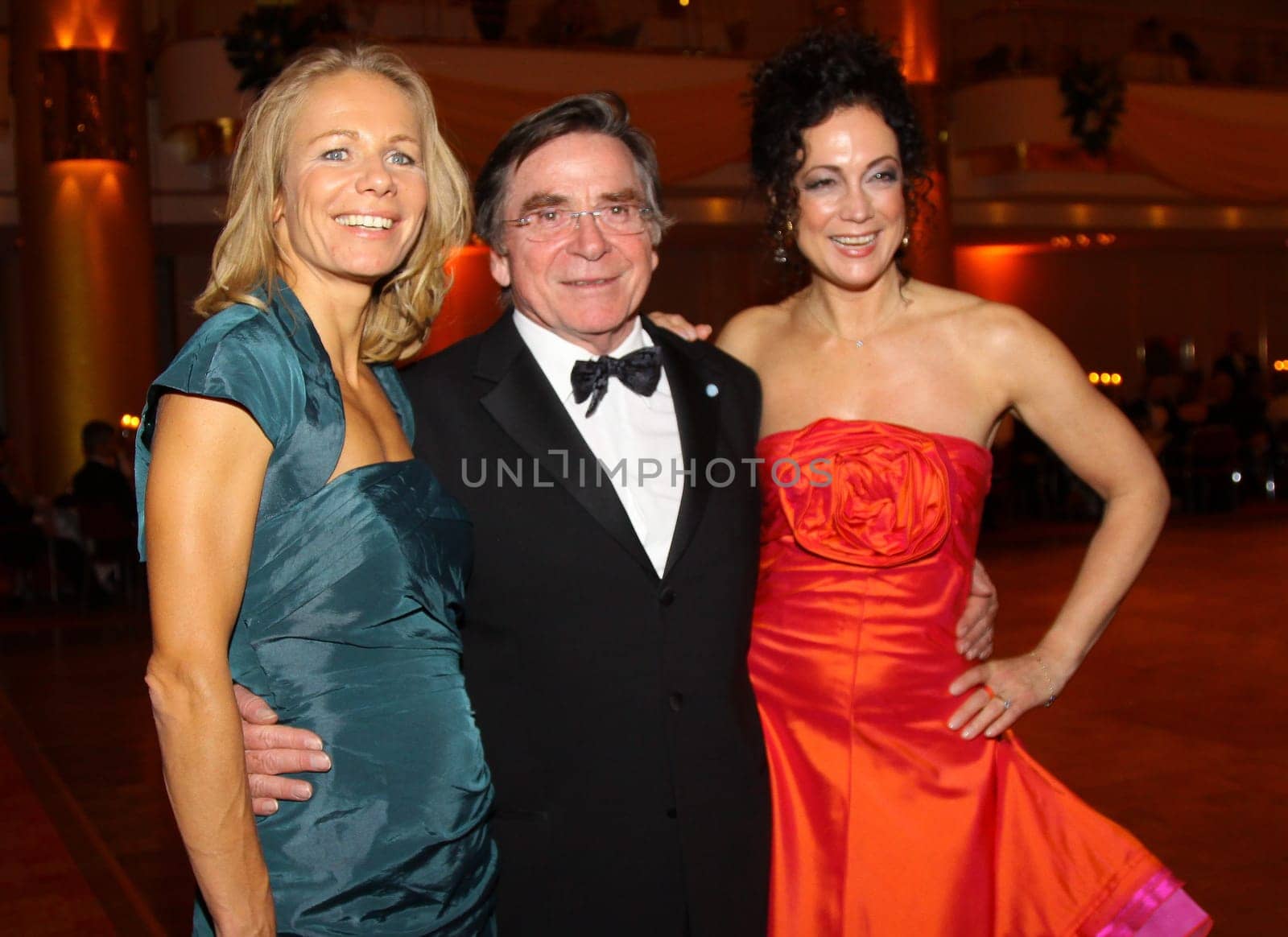 4.Wiener Ball at the Hotel Grand Elysee,Hamburg,26.02.2011/ Claudine Wilde ,Elmar Wepper and Barbara Wussow
