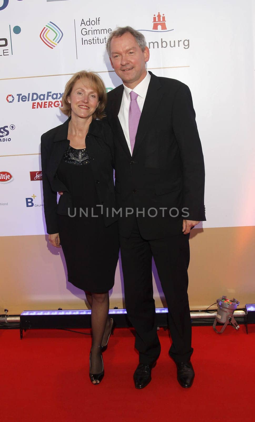Lutz Marmor with wife Edith ,Deutscher Radiopreis 2010 in Hamburg on 17.09.2010