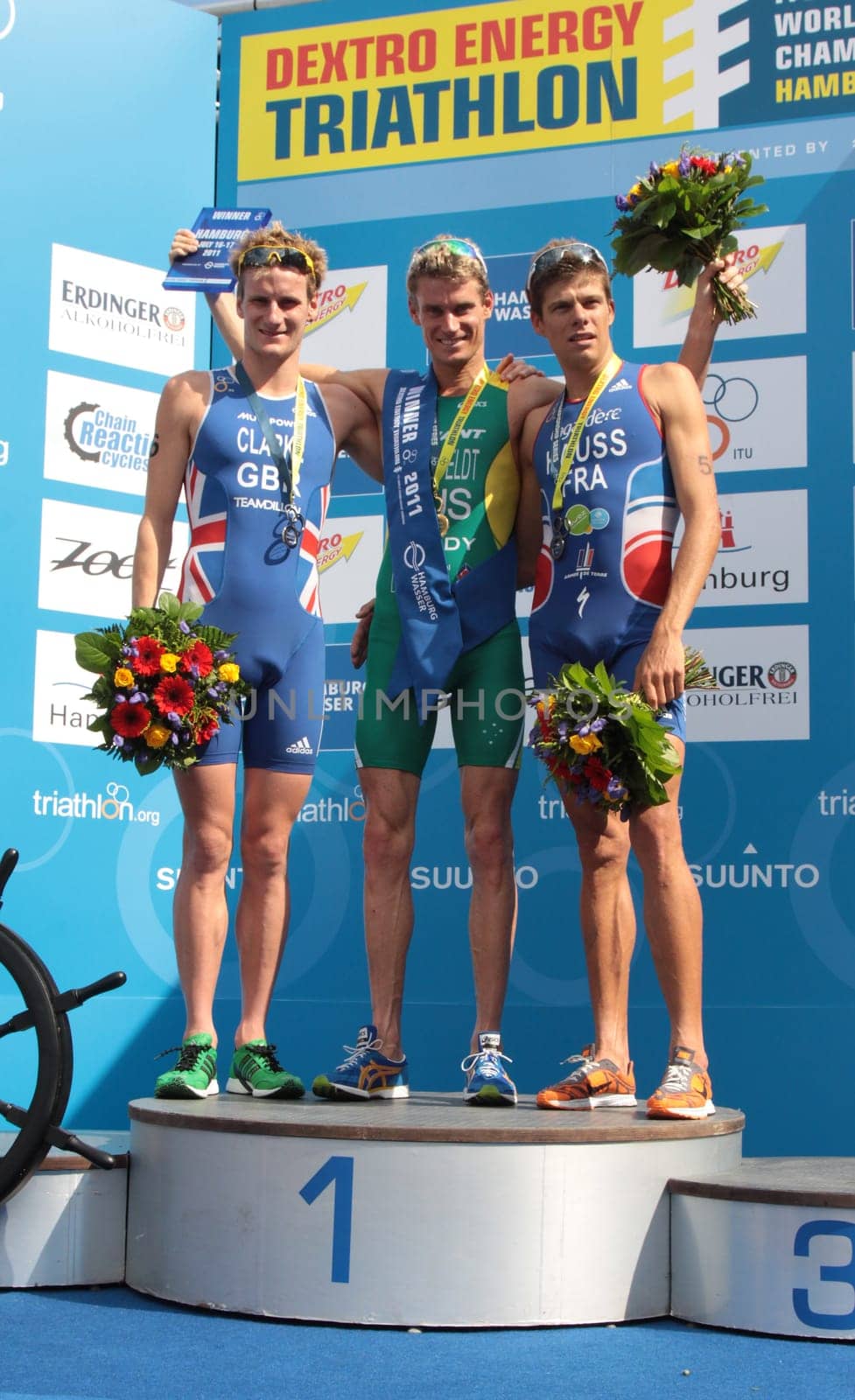Dextro Energy Triathlon ITU World Championship Hamburg 2011 Elite Men