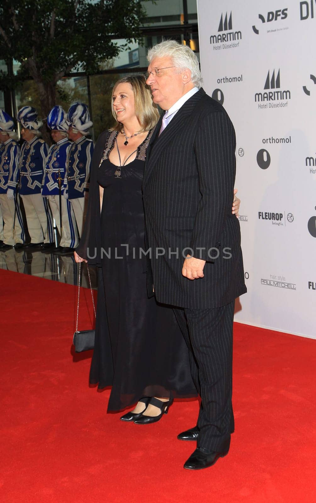 Hans Meiser and wife Sabine Meiser-Binkenstein. Unesco Charity Gala 2010 at the Hotel Maritim Duesseldorf on 30.10.2010