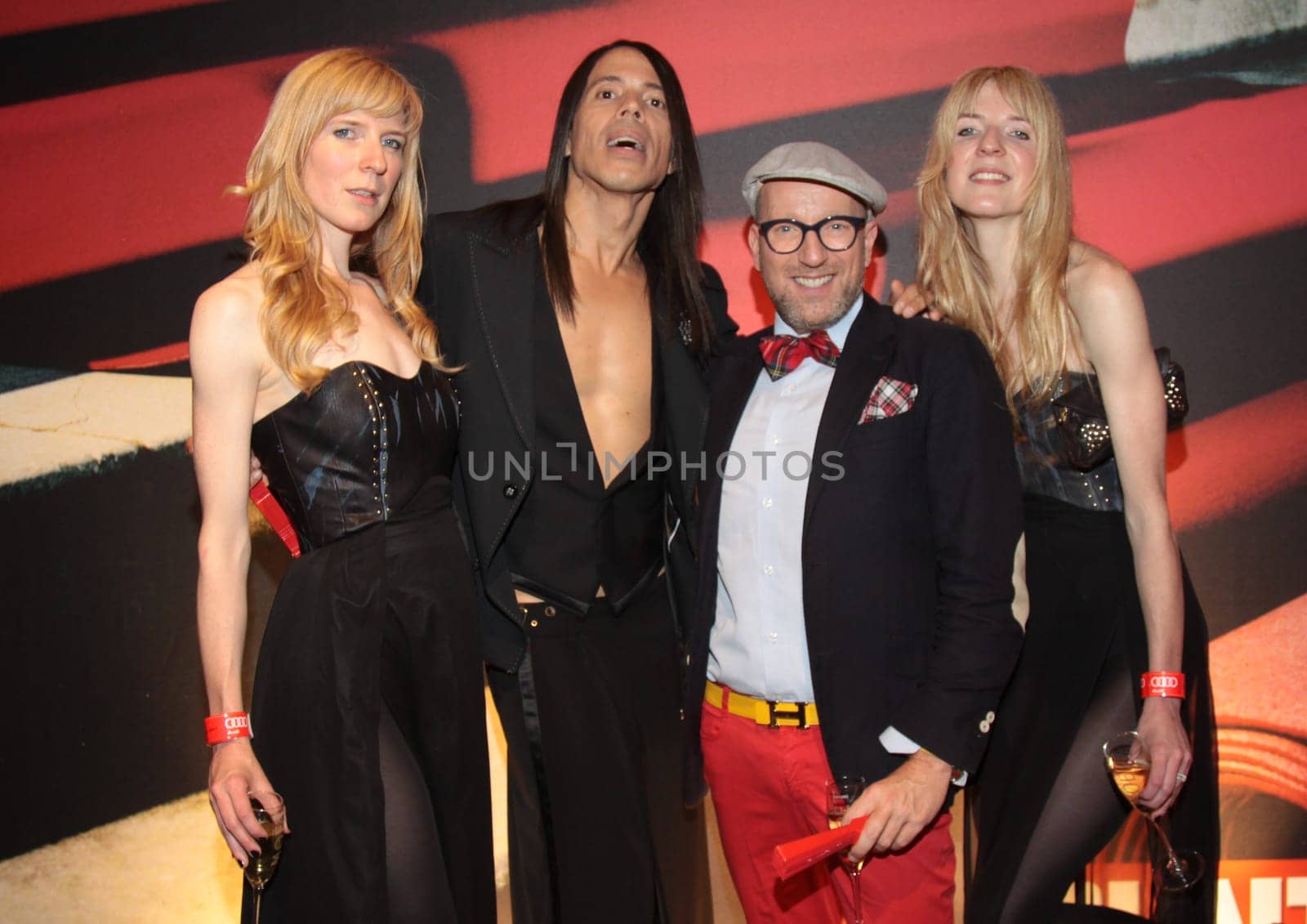 Anette Felder,Jorge Gonzalez,Thomas Rath and Daniela Felder New Faces Award 2011 in Düsseldorf