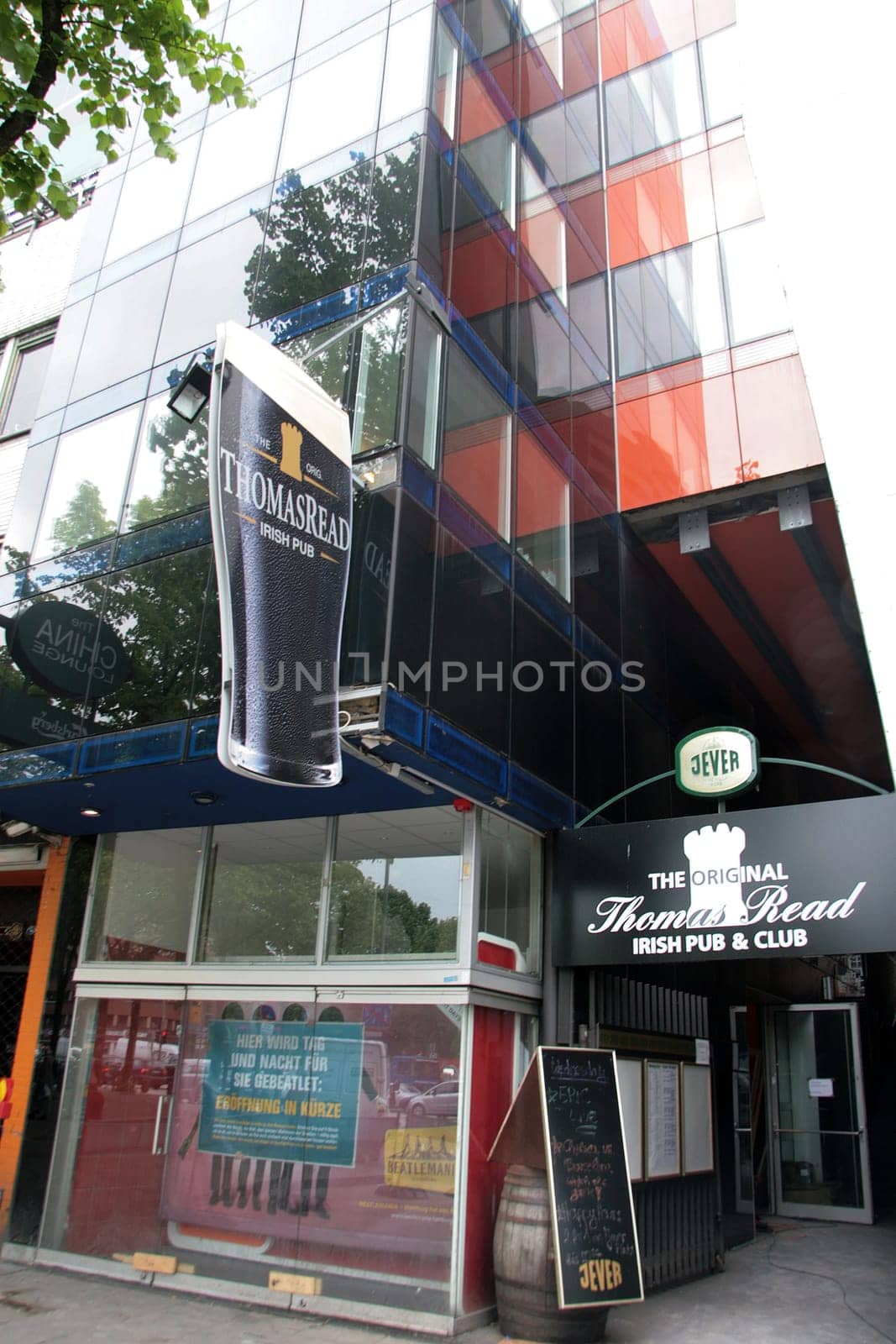 Façade and entrance area to the Beatles Museum Beatlemania,which will be officially opened in May