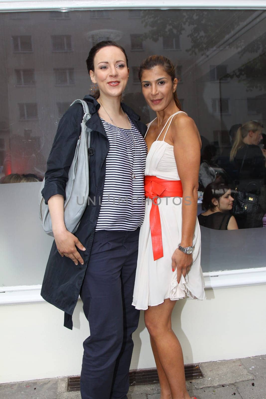 Jasmin Wagner and Filiz Christoph-Atas ,Store Opening Party of the new Adam & Eve Beautylounge in Lehmweg,Hamburg,12.05.2011