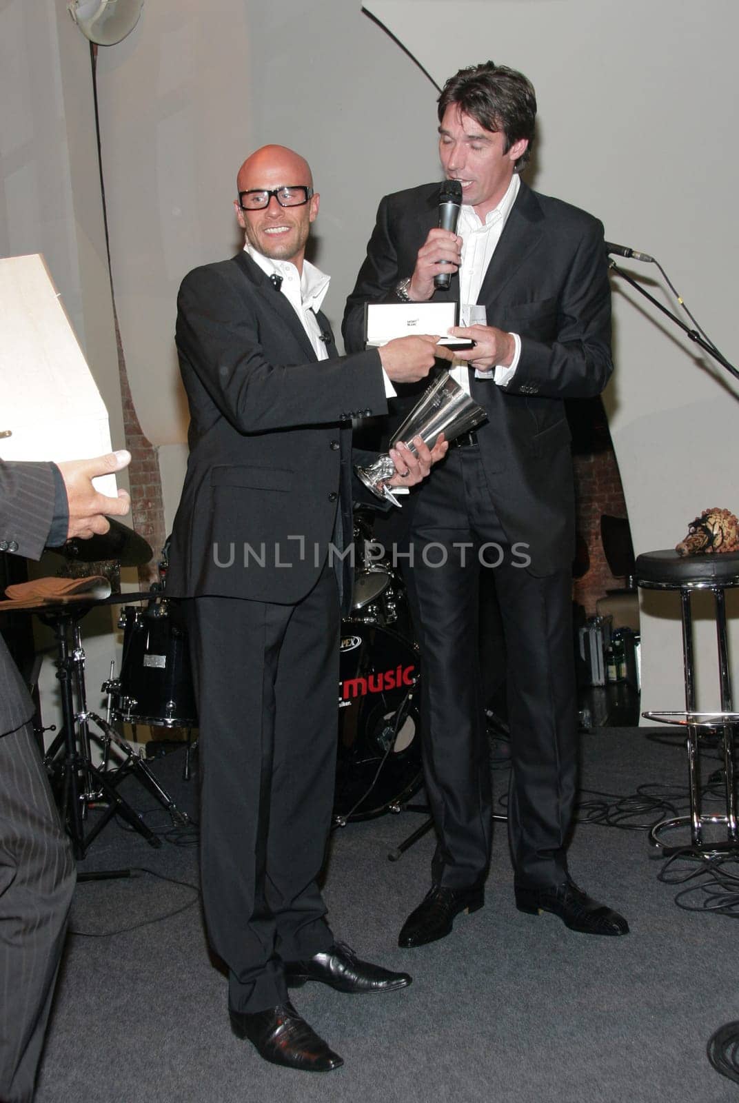 Get Together 2009 Party im, East Hotel Hamburg /  Michael Stich und Frank Maass ( Gaastra)
