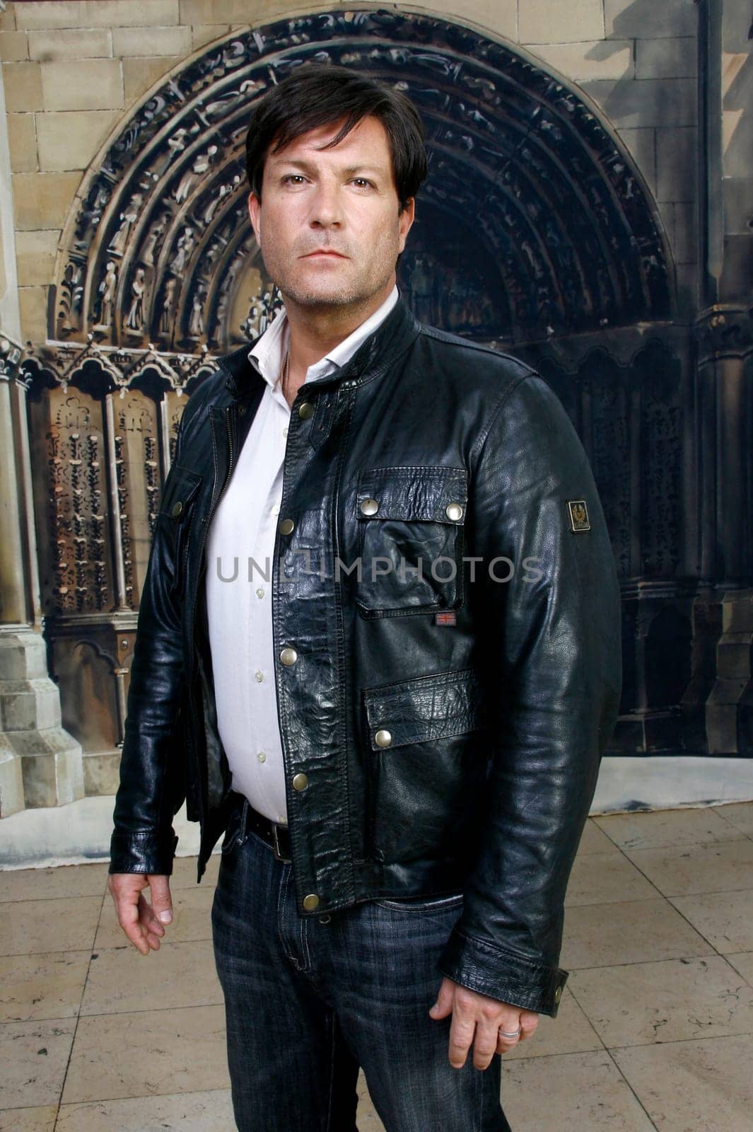Photocall of Commissioner LaBréa's death at the Bastille . After the successful Donna Leon films in Venice,Das Erste now presents another novel adaptation / Francis Fulton-Smith