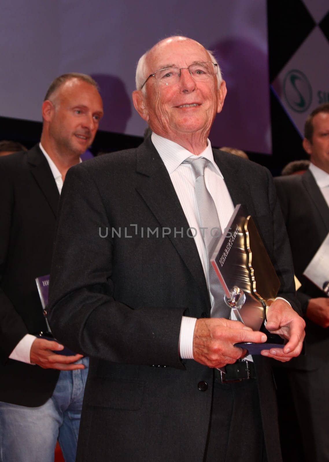 Ernst Huberty received lifetime achievement award at the Herbert Award 2011