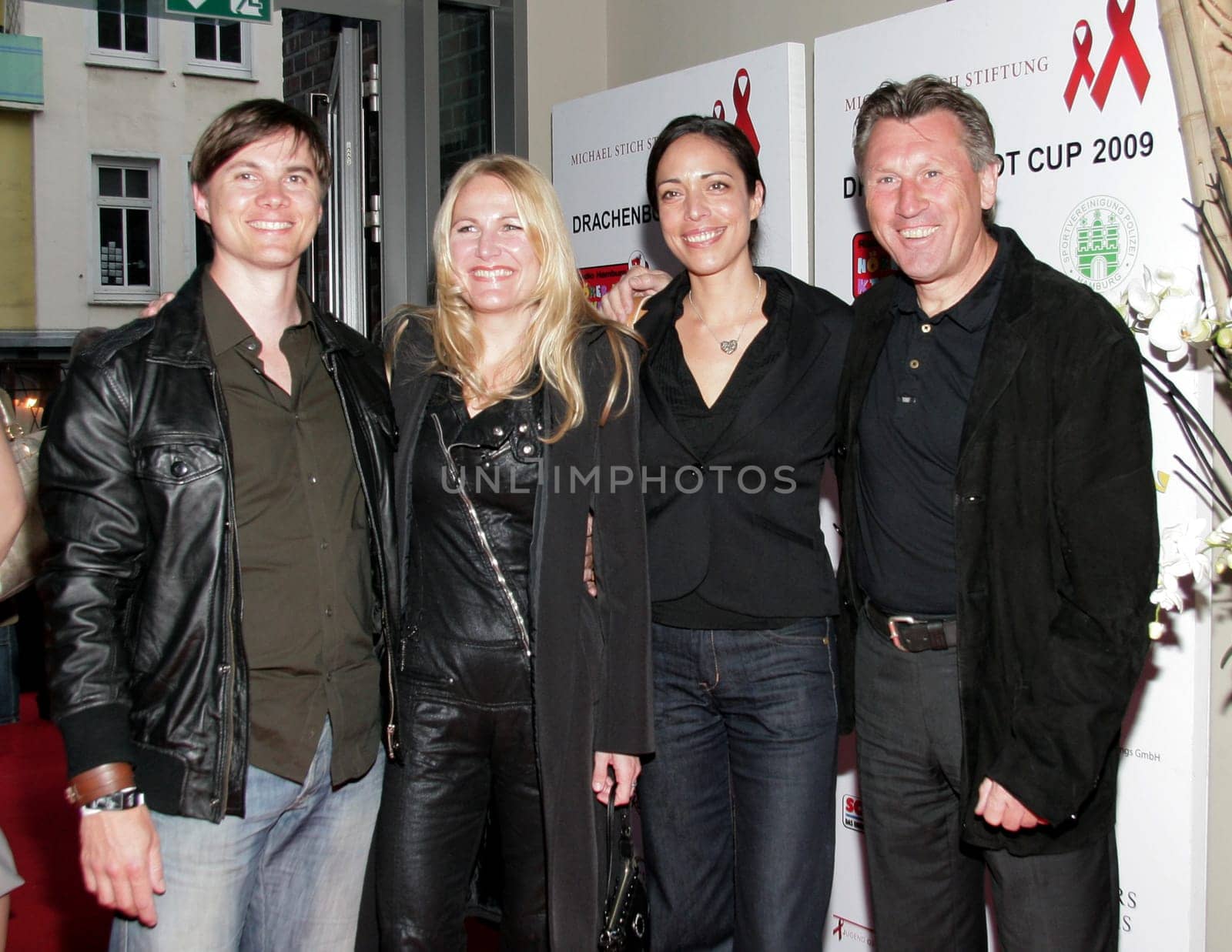 Get Together 2009 Party im, East Hotel Hamburg / Manfred Kaltz, Vineeta Kaötz,Jette Bokemeyer und Adrian Reichelt