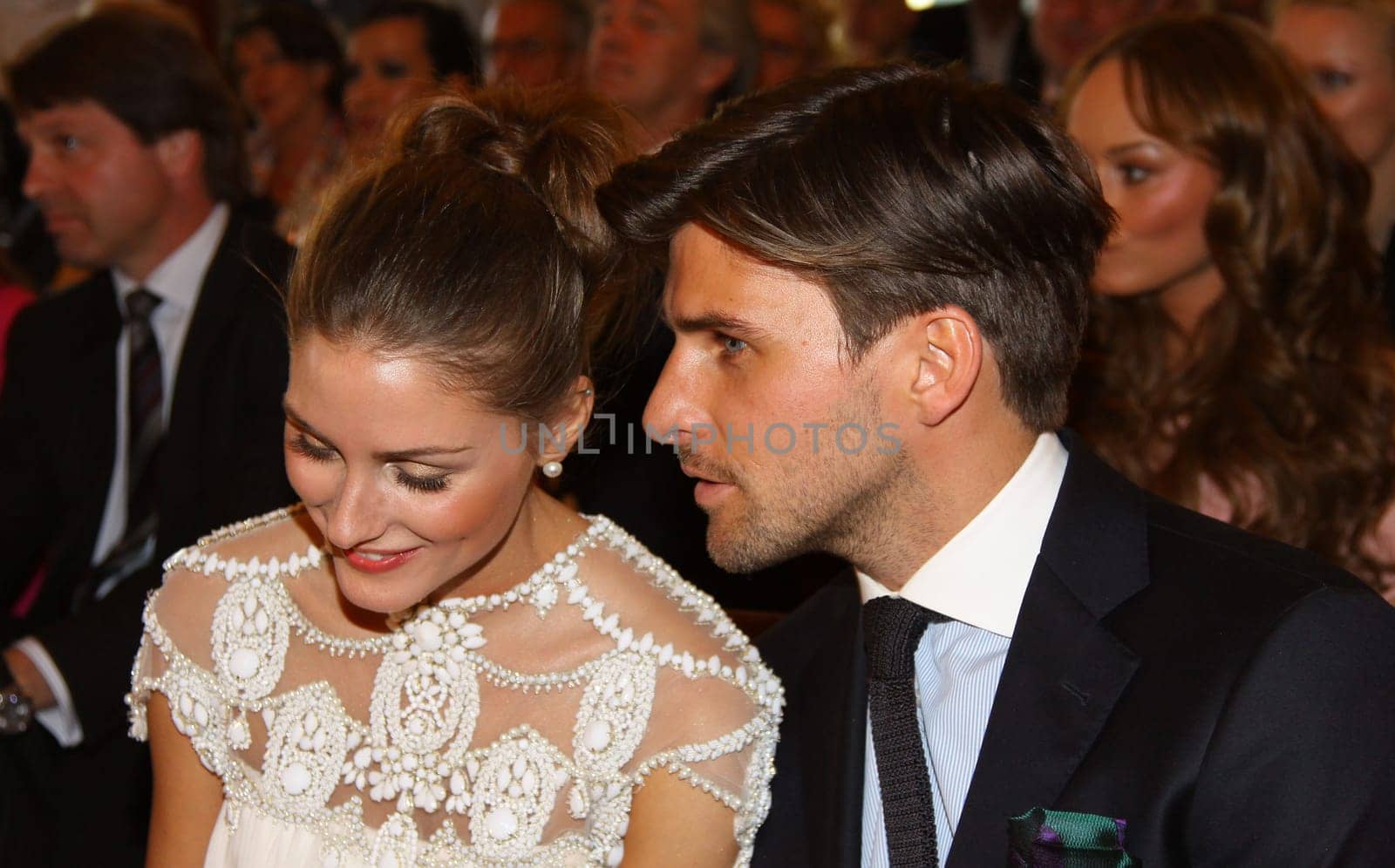 Bei der diesjährigen GALA-&quot Couple Of The Year&quot -Verleihung wurde Bei der diesjährigen GALA-&quot Couple Of The Year&quot -Verleihung wurde Olivia Palermo und Johannes Huebl der Titel &quot International Couple&quot  verliehen. der Titel &quot International Couple&quot  verliehen. American socialite Olivia Palermo and her handsome beau Johannes Huebl was seen attending the 2011 Couple Of The Year event in Hamburg, Germany on April 11.04.2011,Olivia Palermos Dress  Marchesa