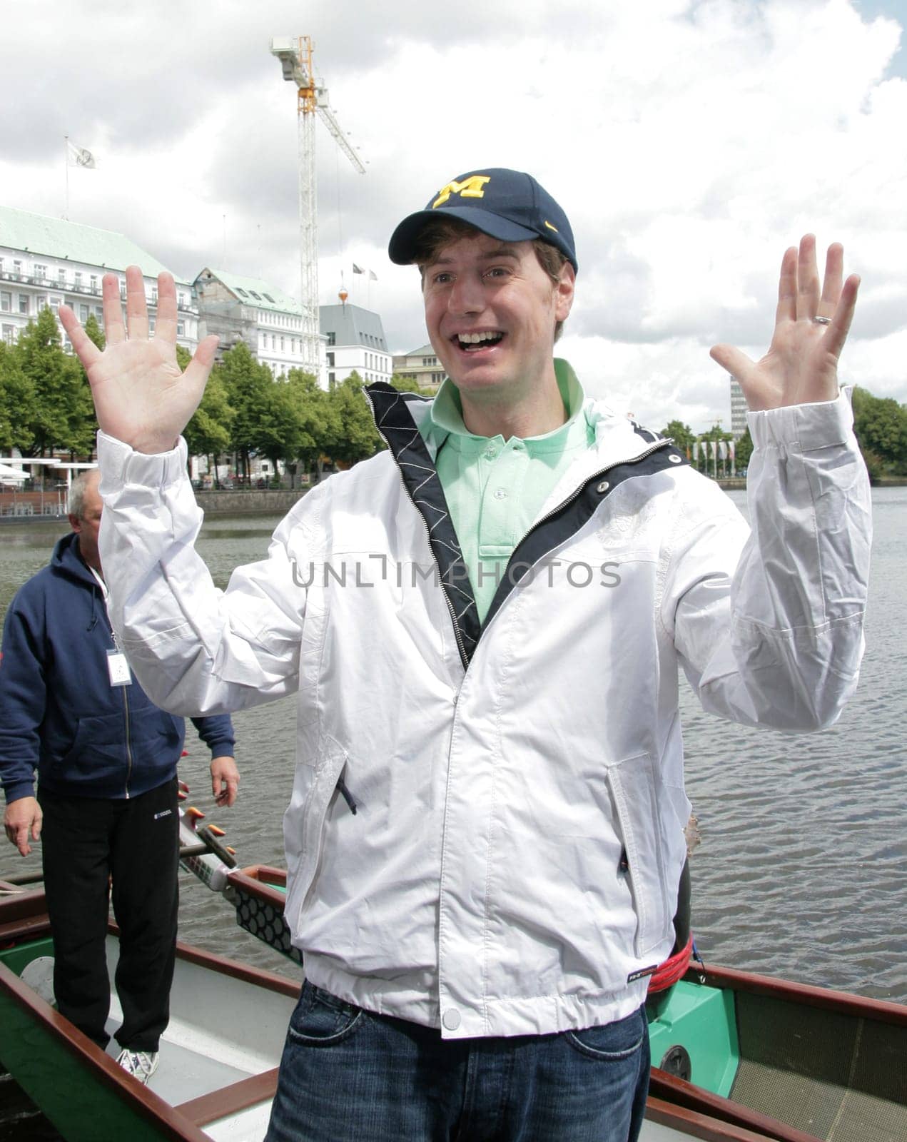 Michael Stich stiftung Drachenboot Cup race on the Alster on 12.06.2009 - Stefan