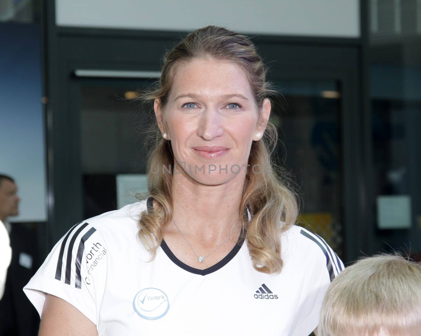 Rexona charity tennis tournament with Steffi Graf at unilever Haus Hamburg,/Steffi Graf