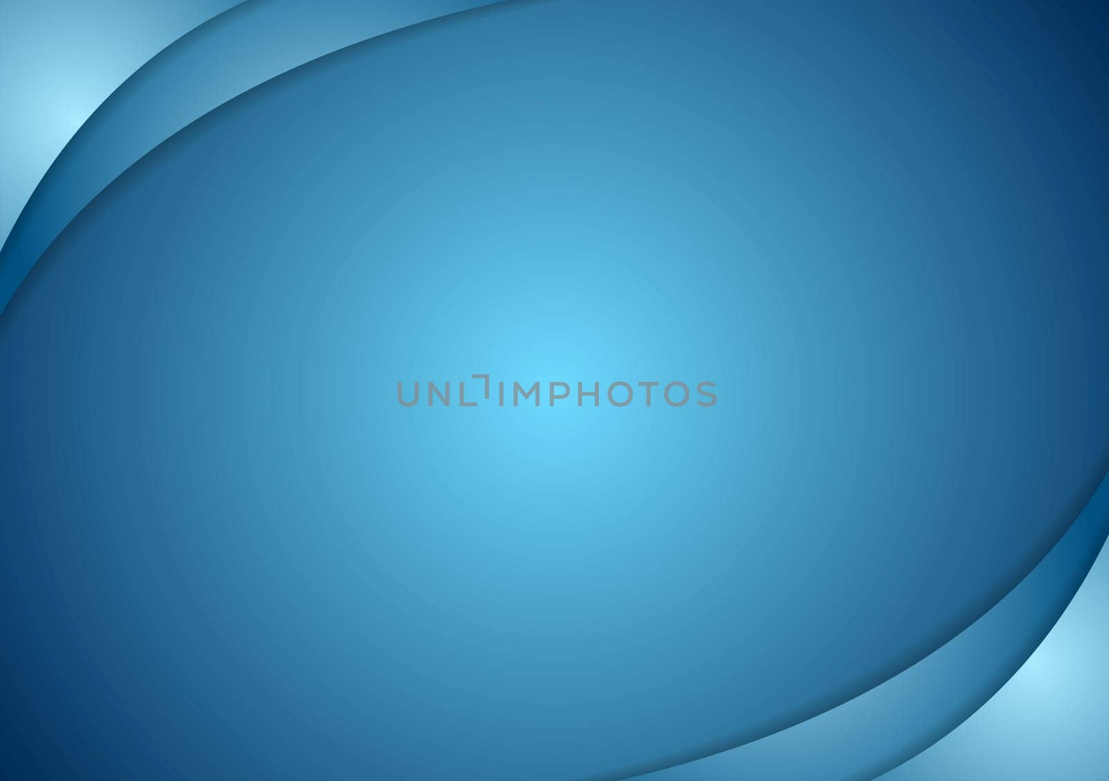 Abstract blue wavy background