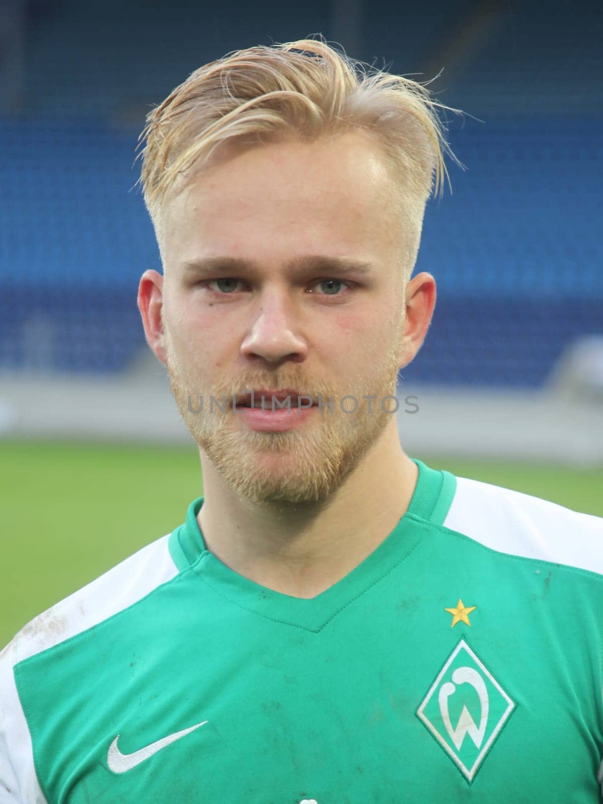 Marcel Hilßner (SV Werder Bremen U23) 3rd League Season 2015/2016 Point game 1.FC Madeburg against U23 Werder Bremen in Magdeburg