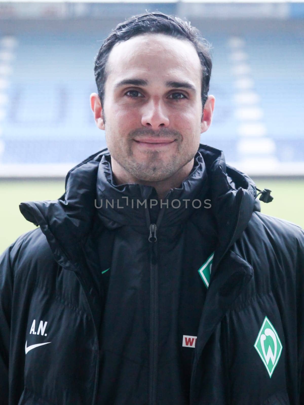 Head coach Alexander Nouri (SV Werder Bremen U23) 3rd league season 2015/2016 point game 1.FC Madeburg against U23 Werder Bremen in Magdeburg