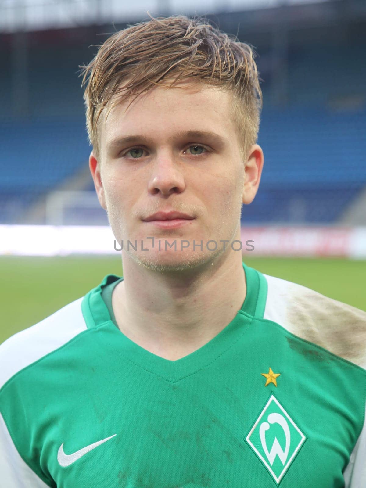 Thore Andreas Jacobsen (SV Werder Bremen U23) 3rd league season 2015/2016 point game 1.FC Madeburg against U23 Werder Bremen in Magdeburg