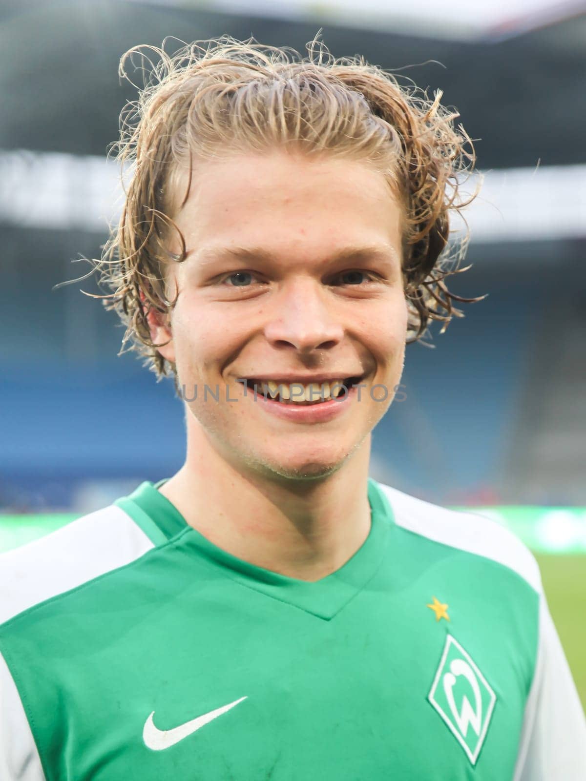 Jesper Verlaat (SV Werder Bremen U23) 3rd league season 2015/2016 point game 1.FC Madeburg against U23 Werder Bremen in Magdeburg