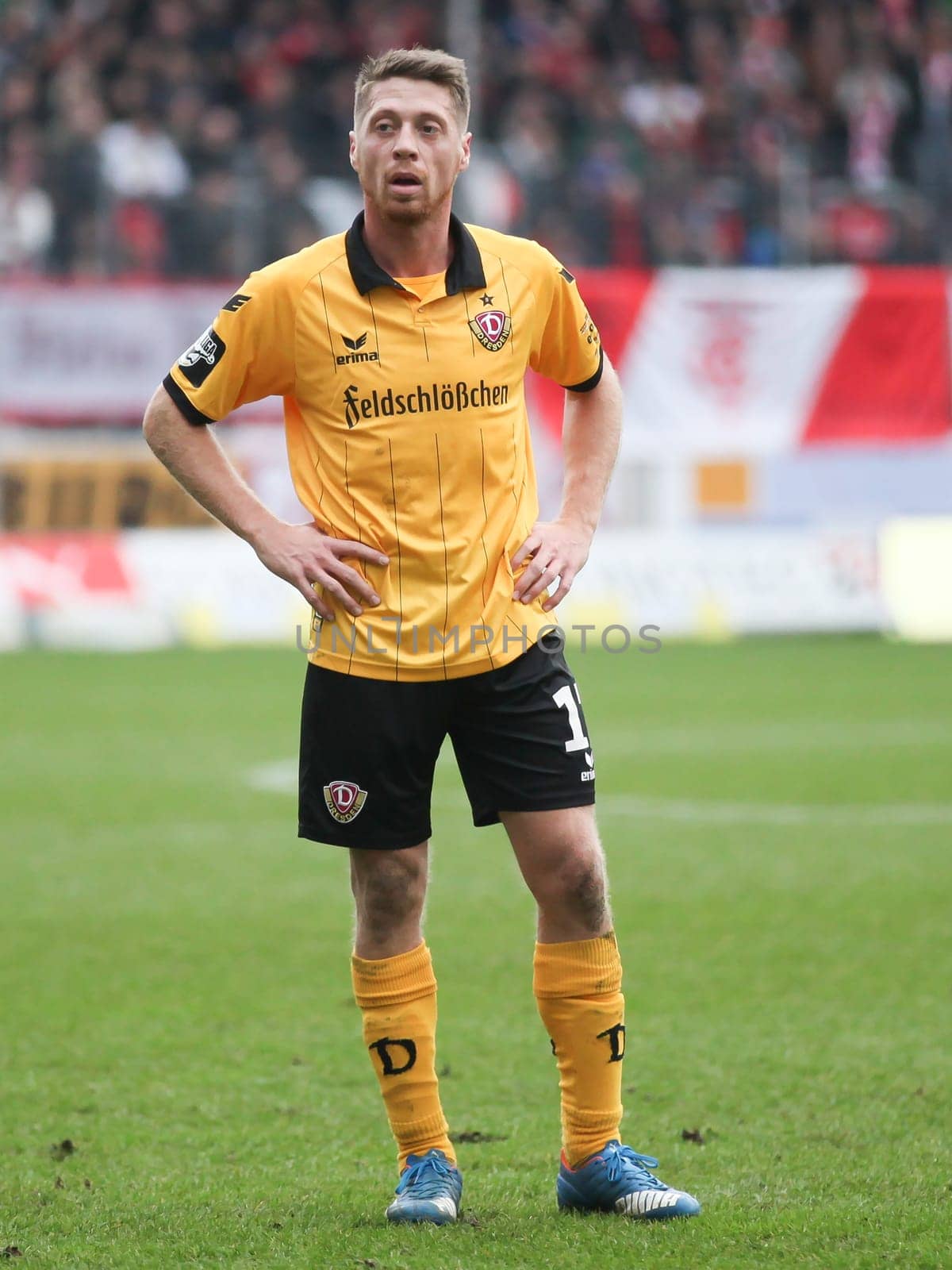 Andreas Lampertz,Lumbi ,(SG Dynamo Dresden) 3rd League Season 2015/2016 Point game Hallescher FC against SG Dynamo Dresden
