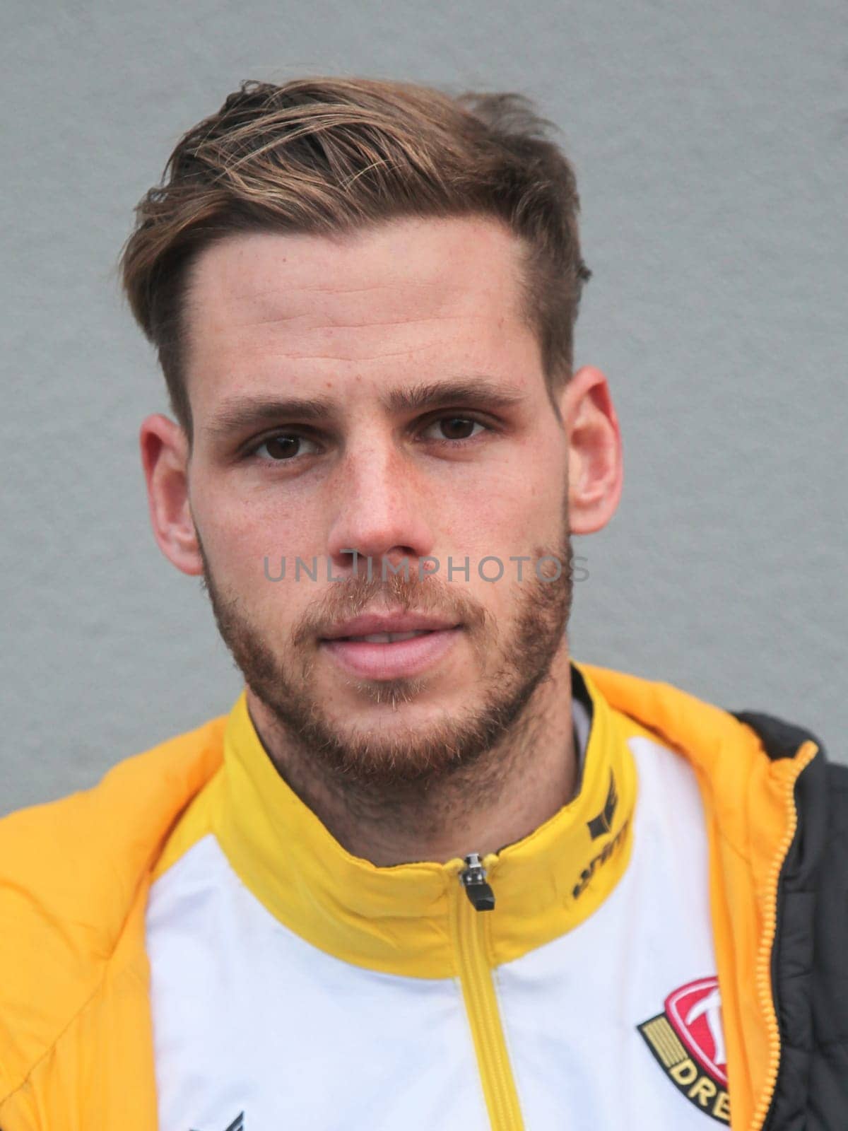 Justin Eilers (SG Dynamo Dresden) 3rd League Season 2015/2016 Point game Hallescher FC against SG Dynamo Dresden