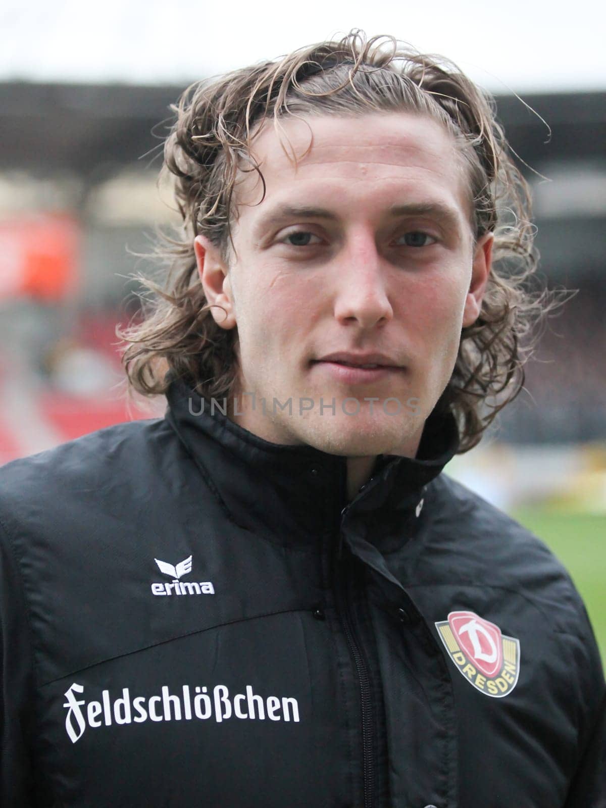 Michael Hefele (Captain SG Dynamo Dresden) 3rd League Season 2015/2016 Point game Hallescher FC against SG Dynamo Dresden