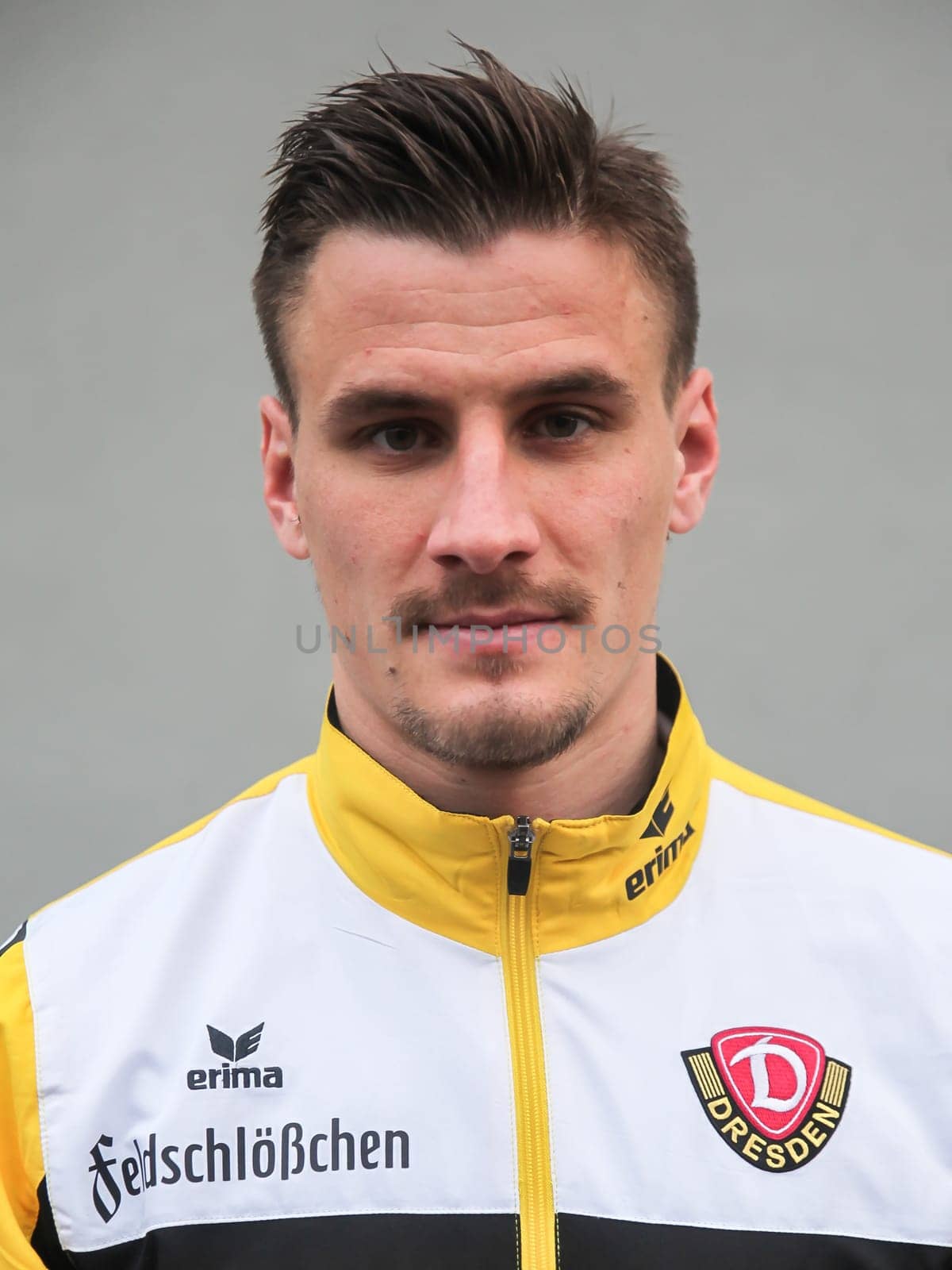 Stefan Kutschke (SG Dynamo Dresden) 3rd League Season 2015/2016 Point game Hallescher FC against SG Dynamo Dresden