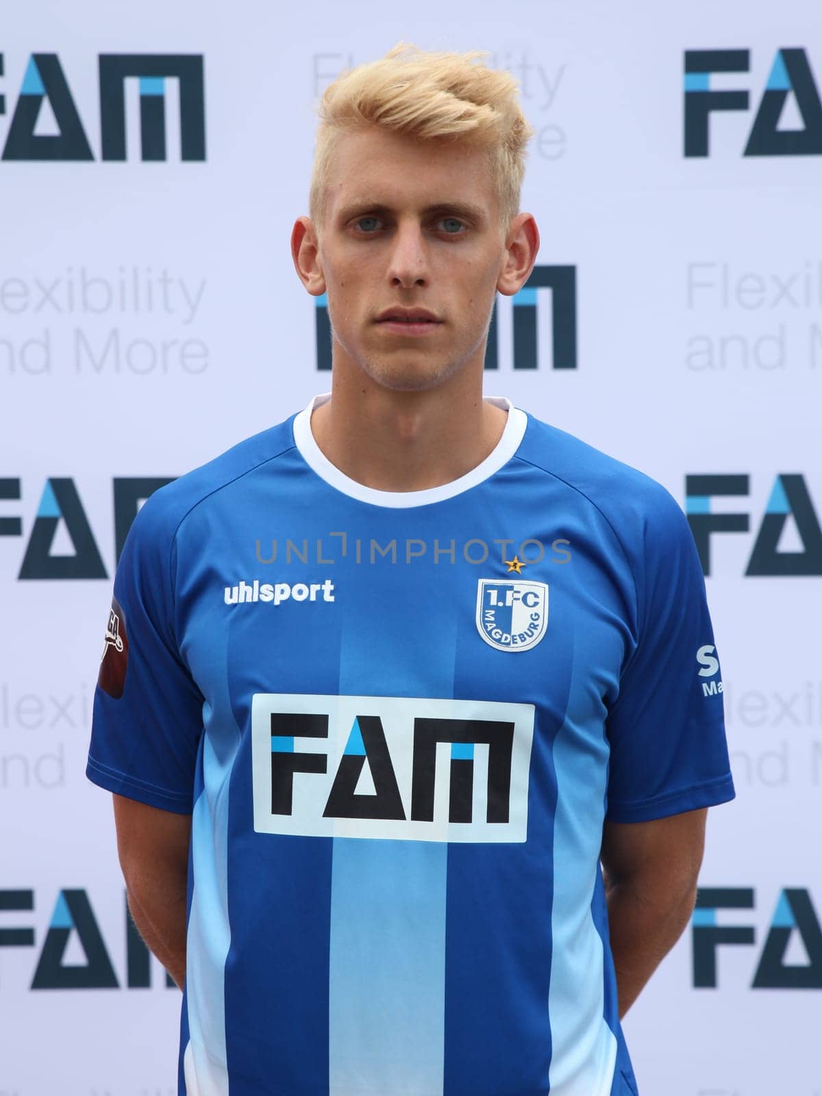 Torge Bremer (1.FC Magdeburg) in the squad of 1. FC Magdeburg Season 2015/2016