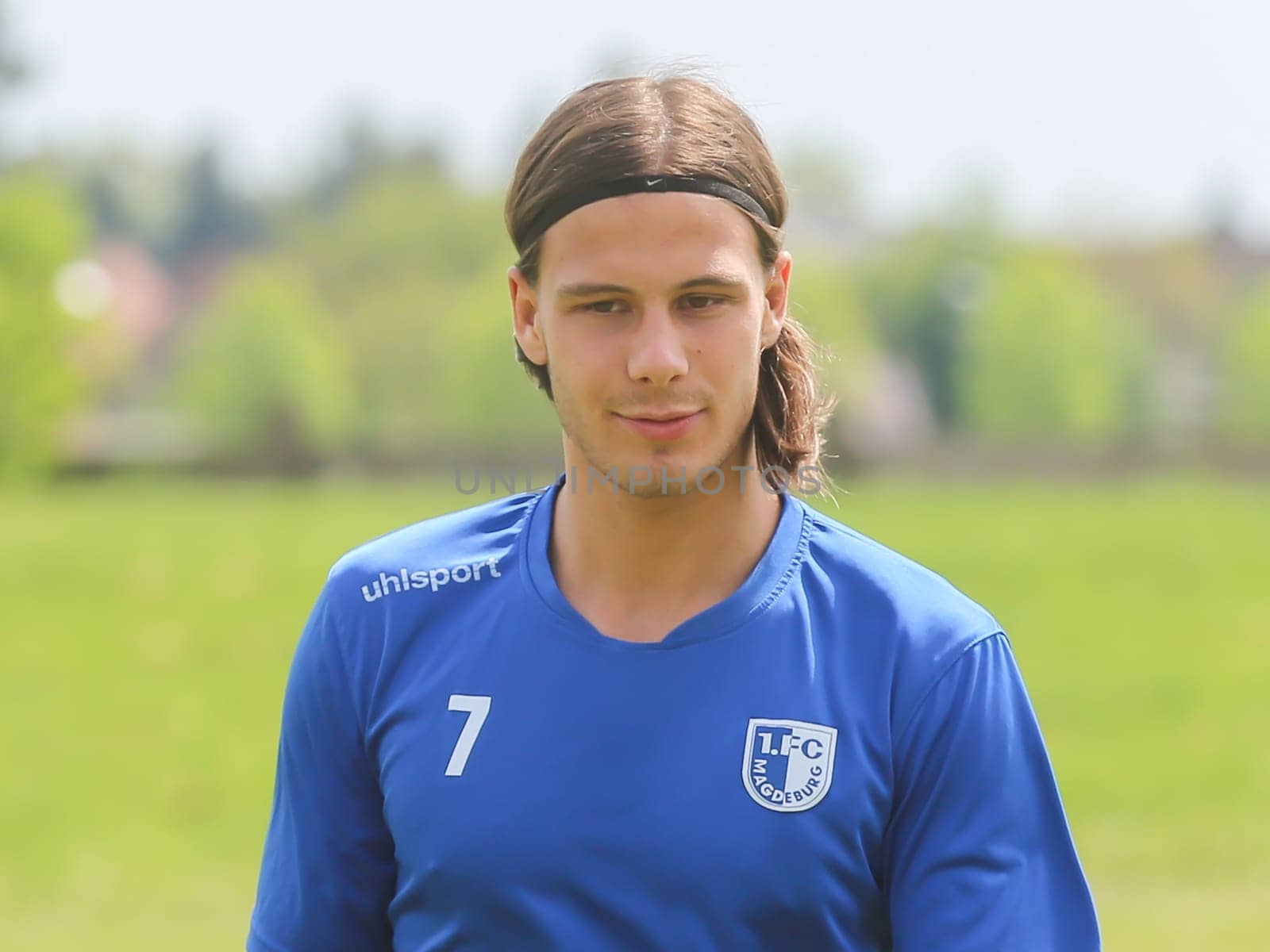 Tobias Schwede test player at 1.FC Magdeburg during training on 12.5.2016 in Magdeburg