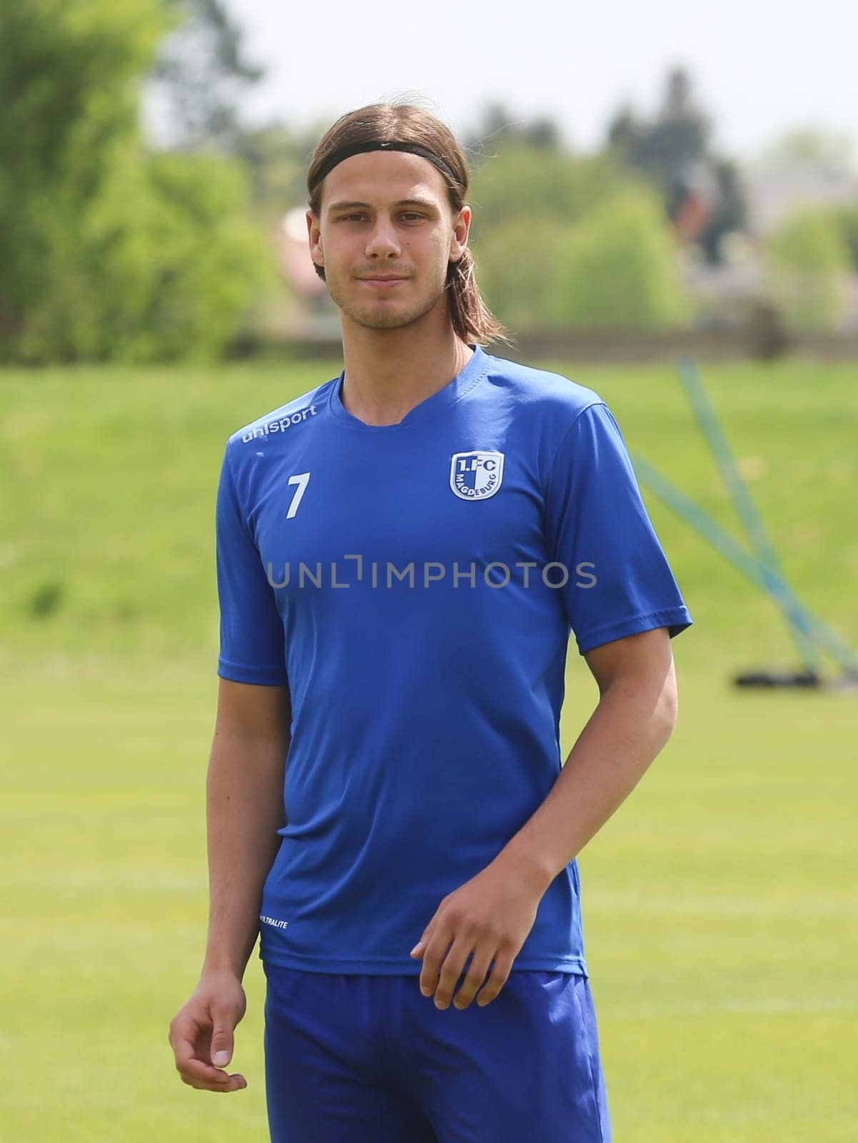 Tobias Schwede test player at 1.FC Magdeburg during training on 12.5.2016 in Magdeburg