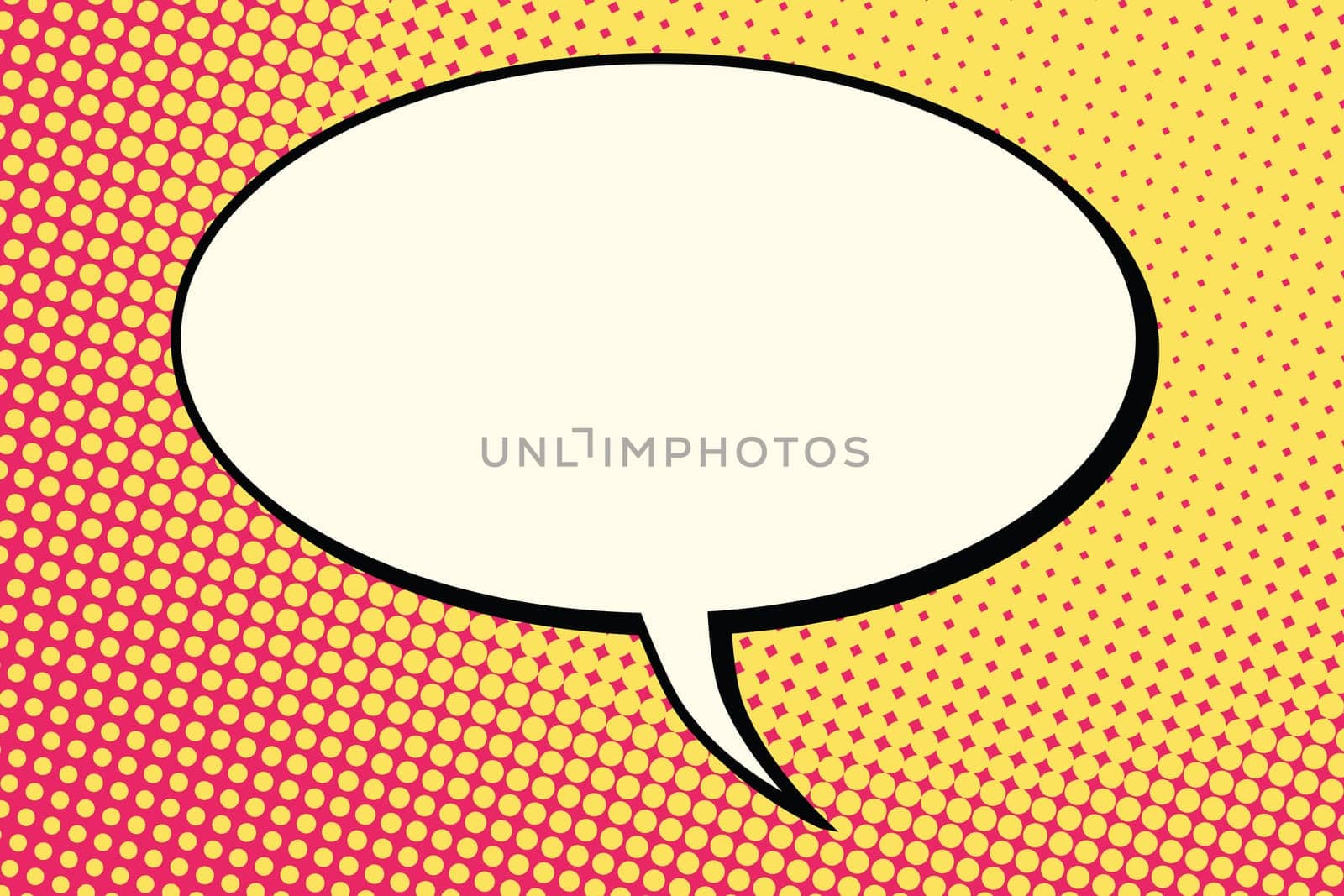 retro comic yellow background raster gradient halftone pop art retro style