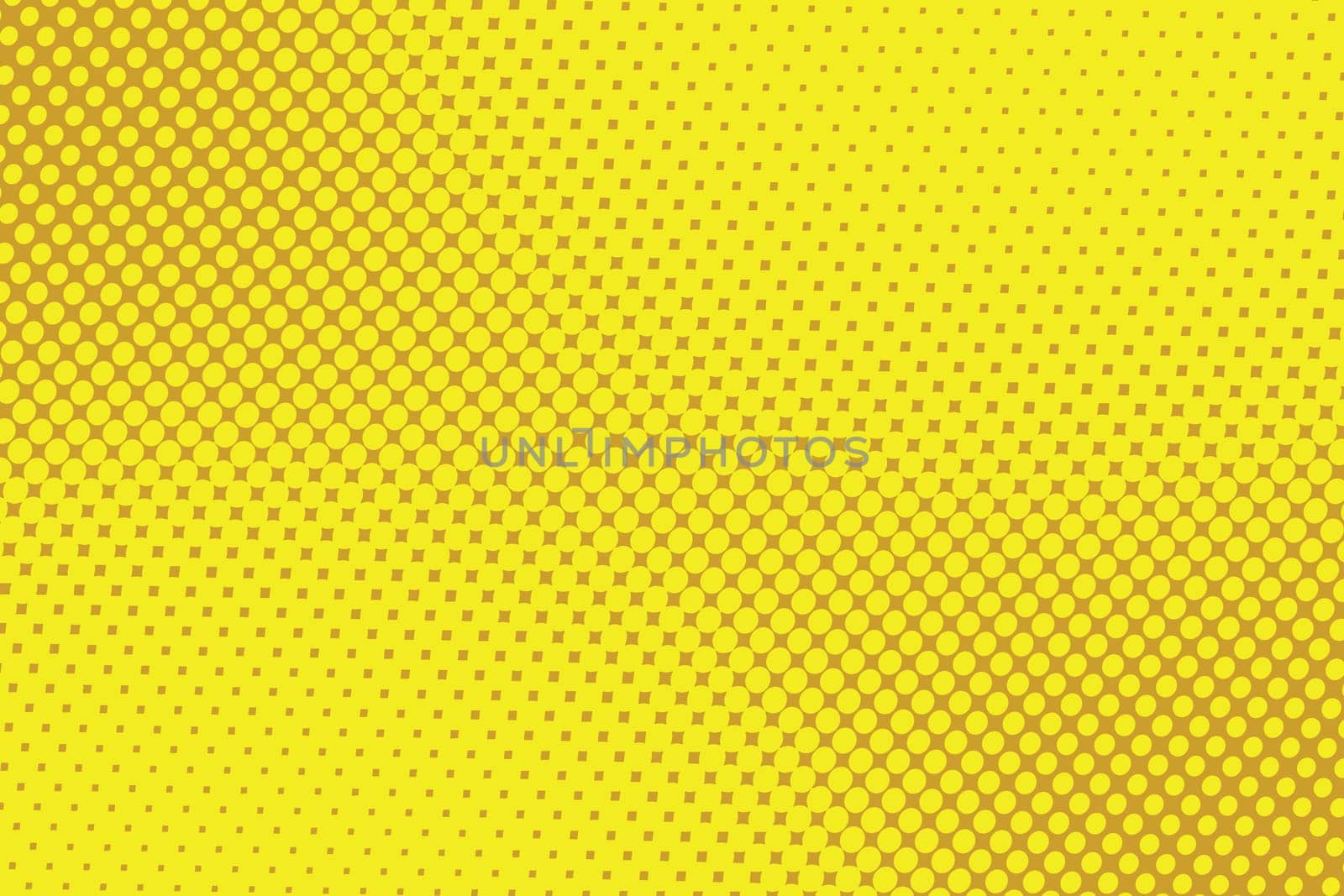 retro comic yellow background raster gradient halftone pop art retro style