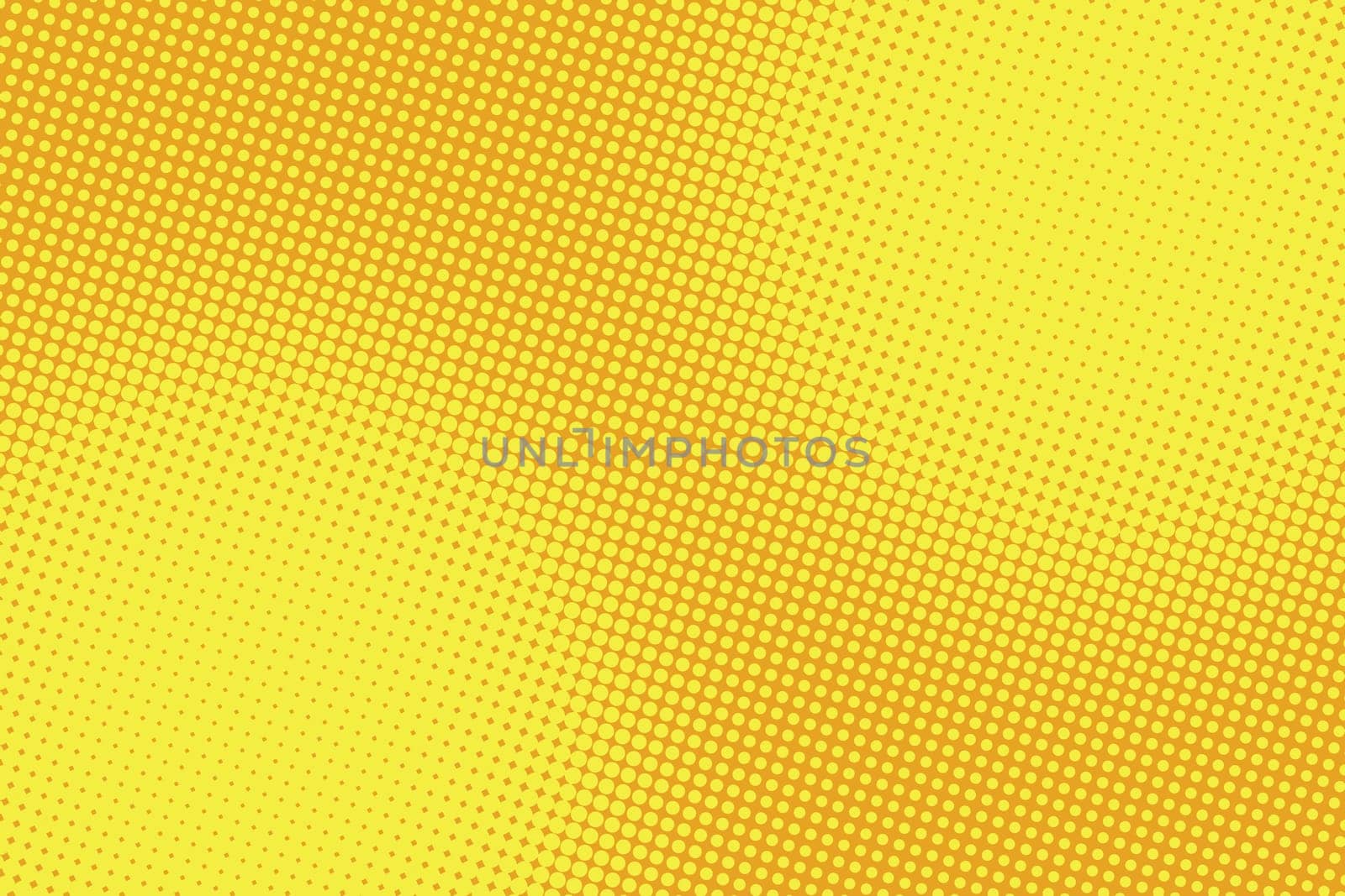 retro comic yellow background raster gradient halftone pop art retro style