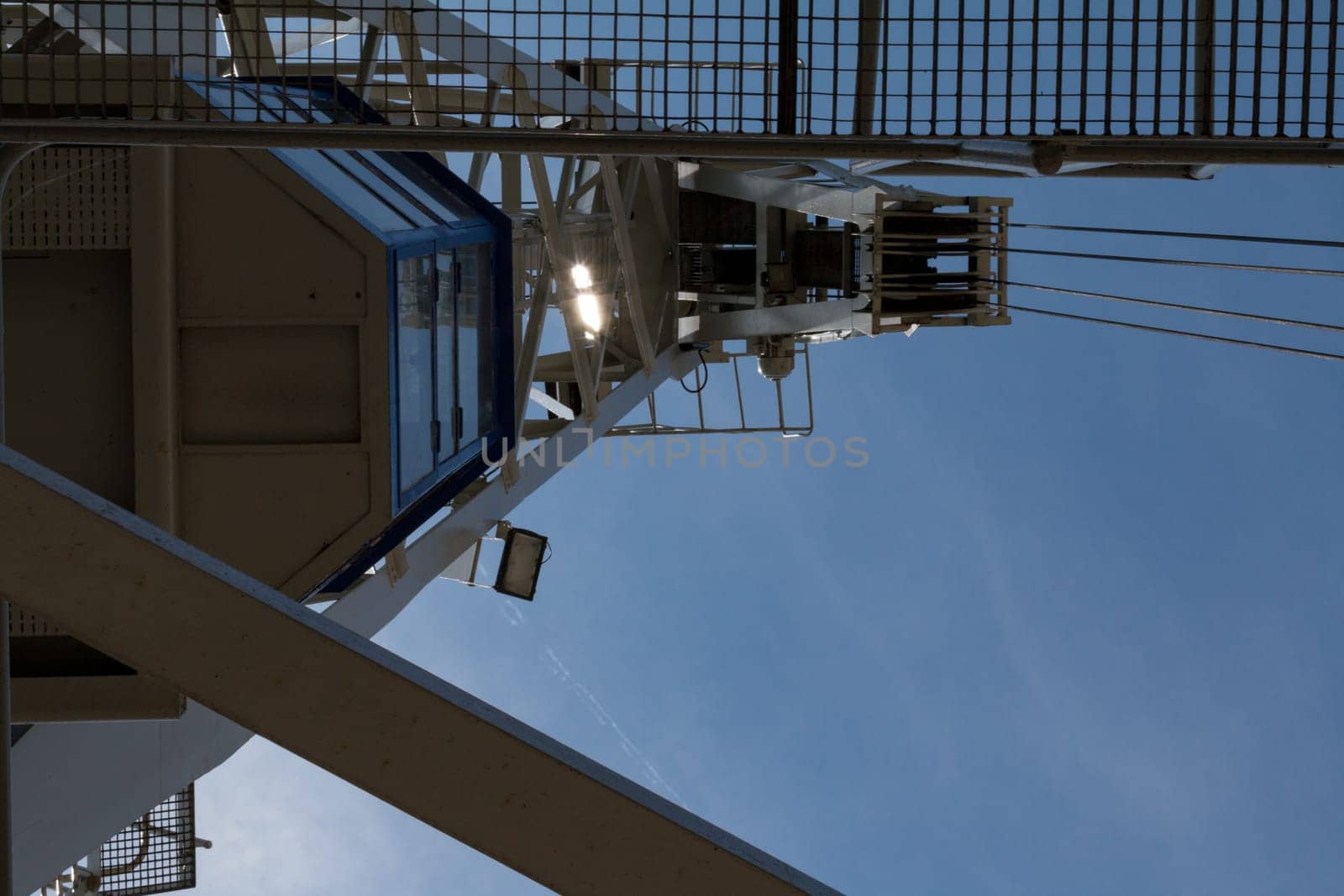 Crane at the port
