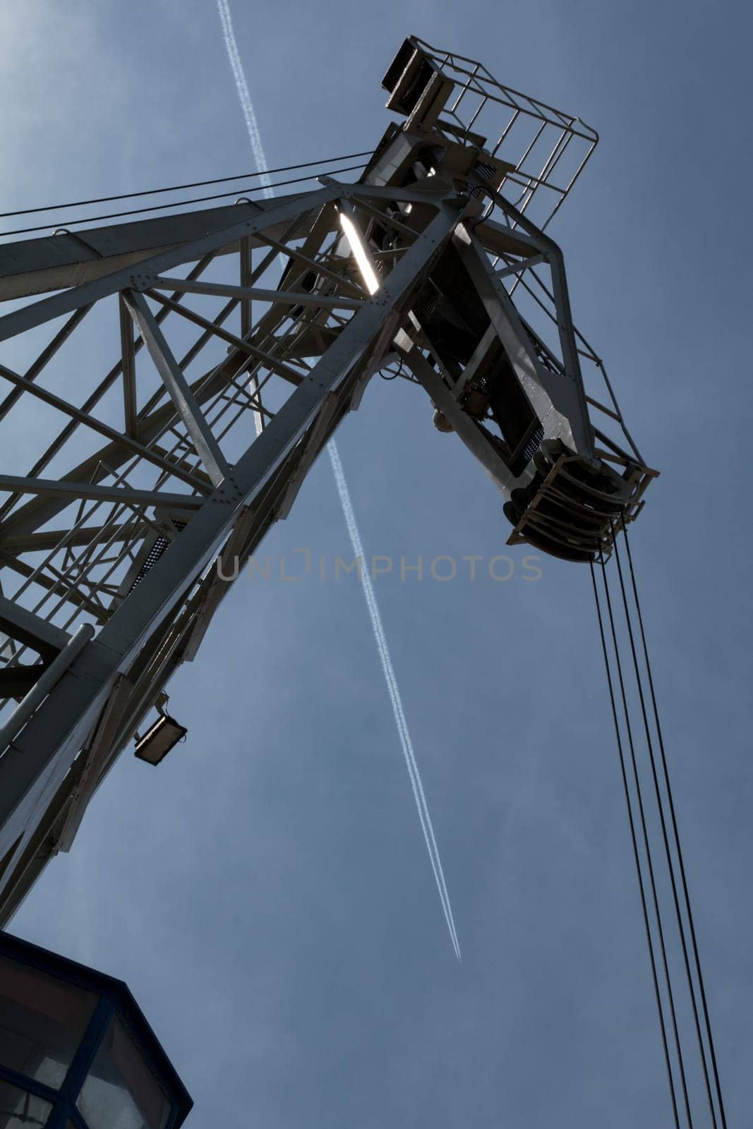 Crane at the port