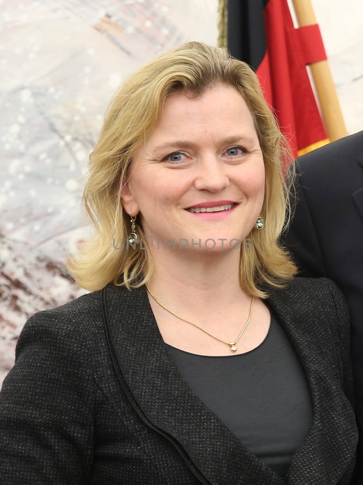 Donata Gillner (née Mackensen von Astfeld) in the state capital Magdeburg at the reception by the Mayor Dr. Lutz Trümper (independent) on May 22,2016
