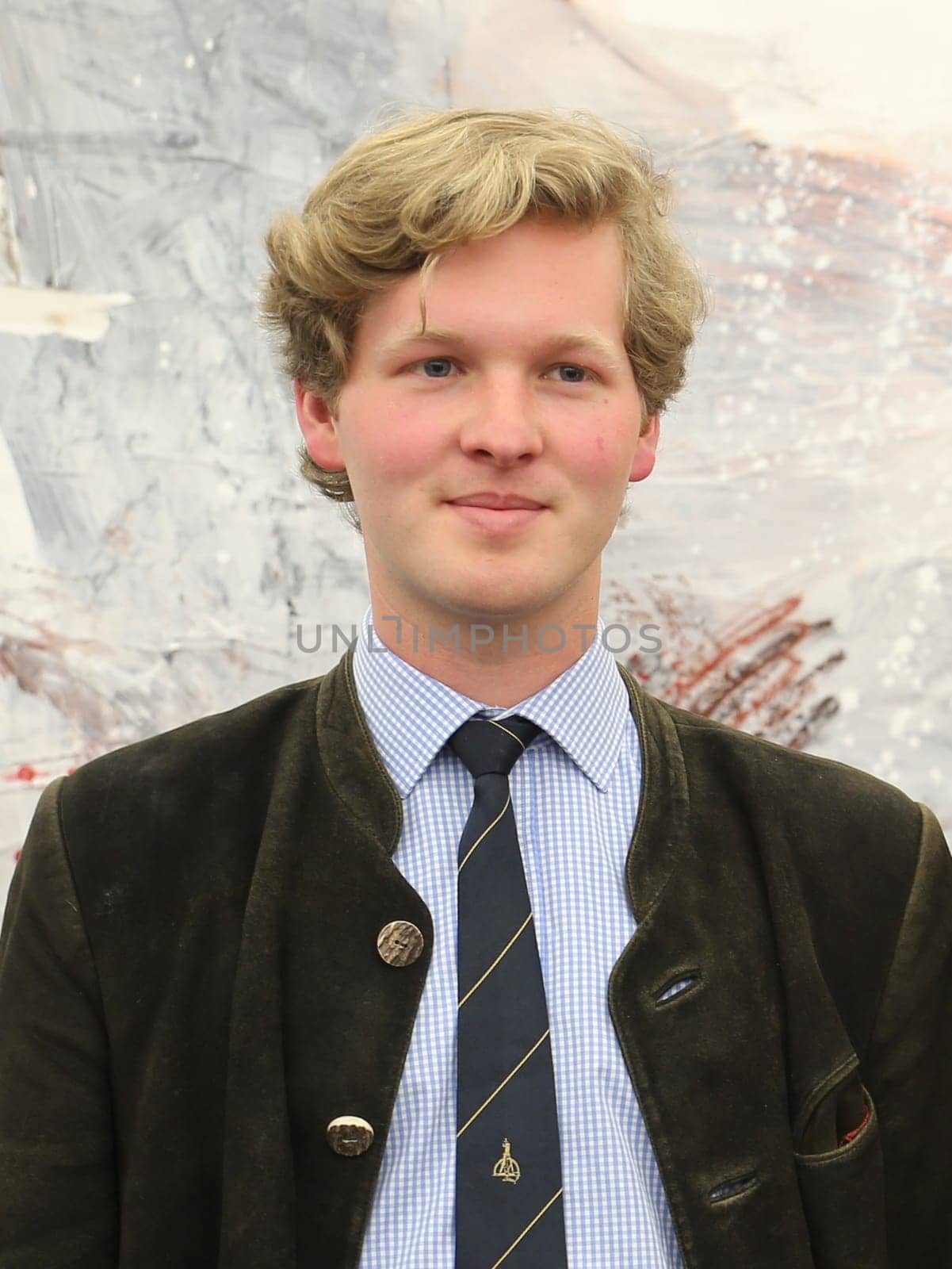 Mr. Friedrich Rübcke von Veltheim in the state capital Magdeburg at the reception by the Mayor Dr. Lutz Trümper (independent) on May 22,2016