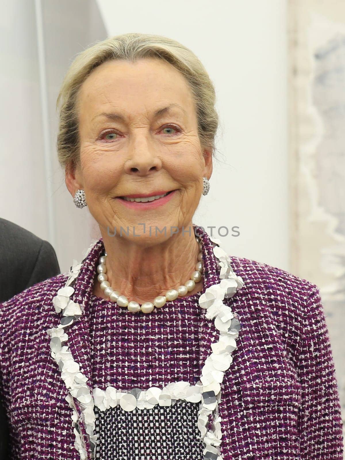 Edda Darboven (wife of Albert Darboven) in the state capital Magdeburg at the reception by the Mayor Dr. Lutz Trümper (independent) on May 22,2016