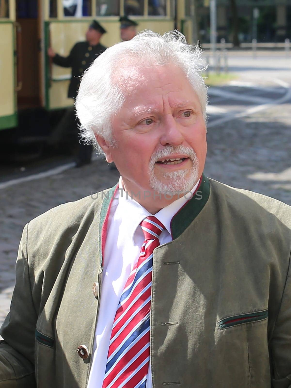 Dr. Willi Polte (SPD) Ex-Mayor of the state capital Magdeburg at the reception for the 110th anniversary of the Magdeburger Rennverein with the Mayor of Magdeburg Dr. Lutz Trümper on 22 May 2016