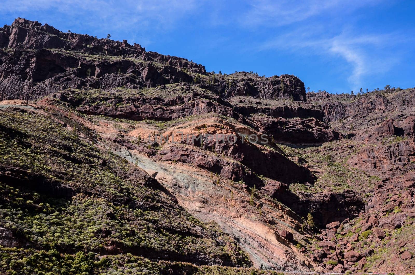 Big Valley in Gran Canaria, Canary Islands, Spain