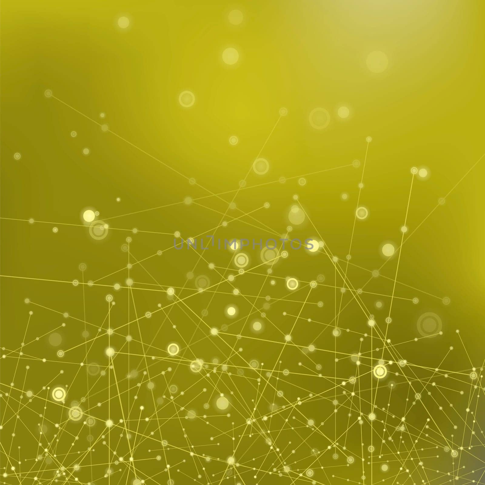 Technology Background with Particles, Molecule Structure. Genetic and Chemical Compounds. Communication Concept. Space and Constellations.