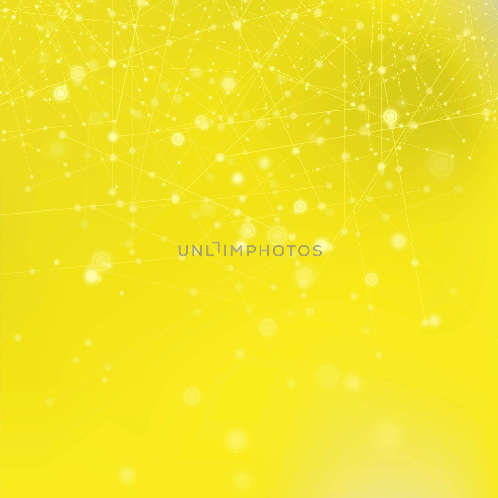 Technology Background with Particles, Molecule Structure. Genetic and Chemical Compounds. Communication Concept. Space and Constellations.