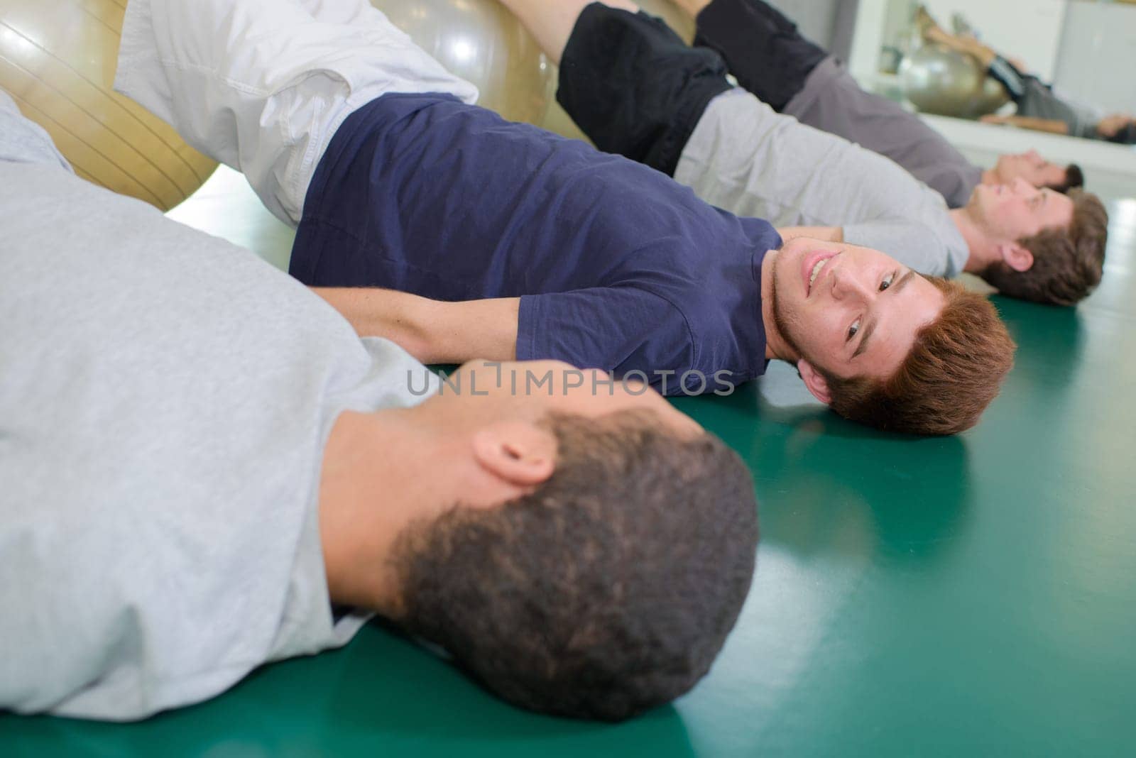 boys at the gym