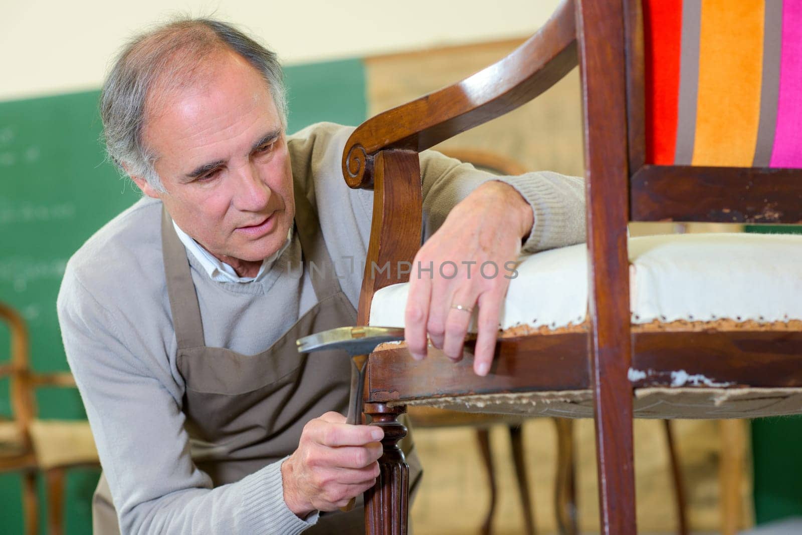 Repairing a chair
