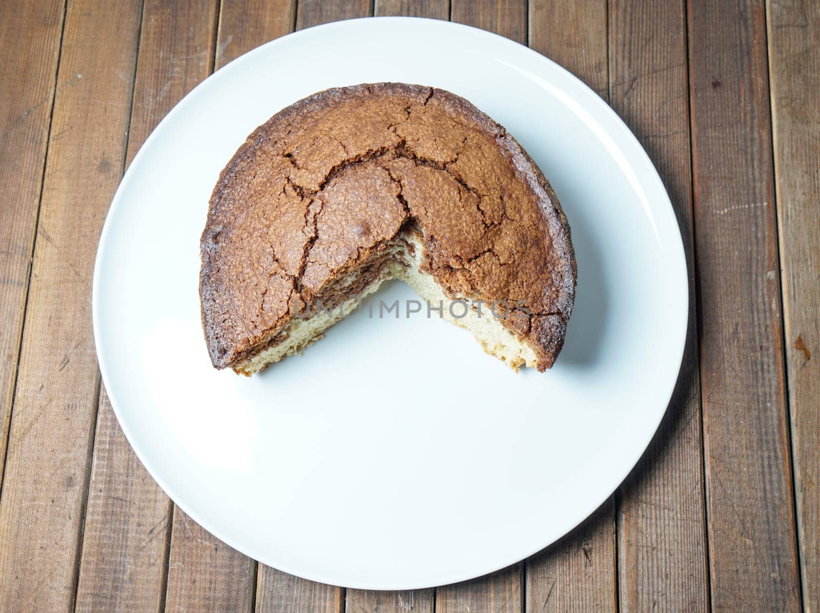 marble cake, old traditional cake for afternoon tea