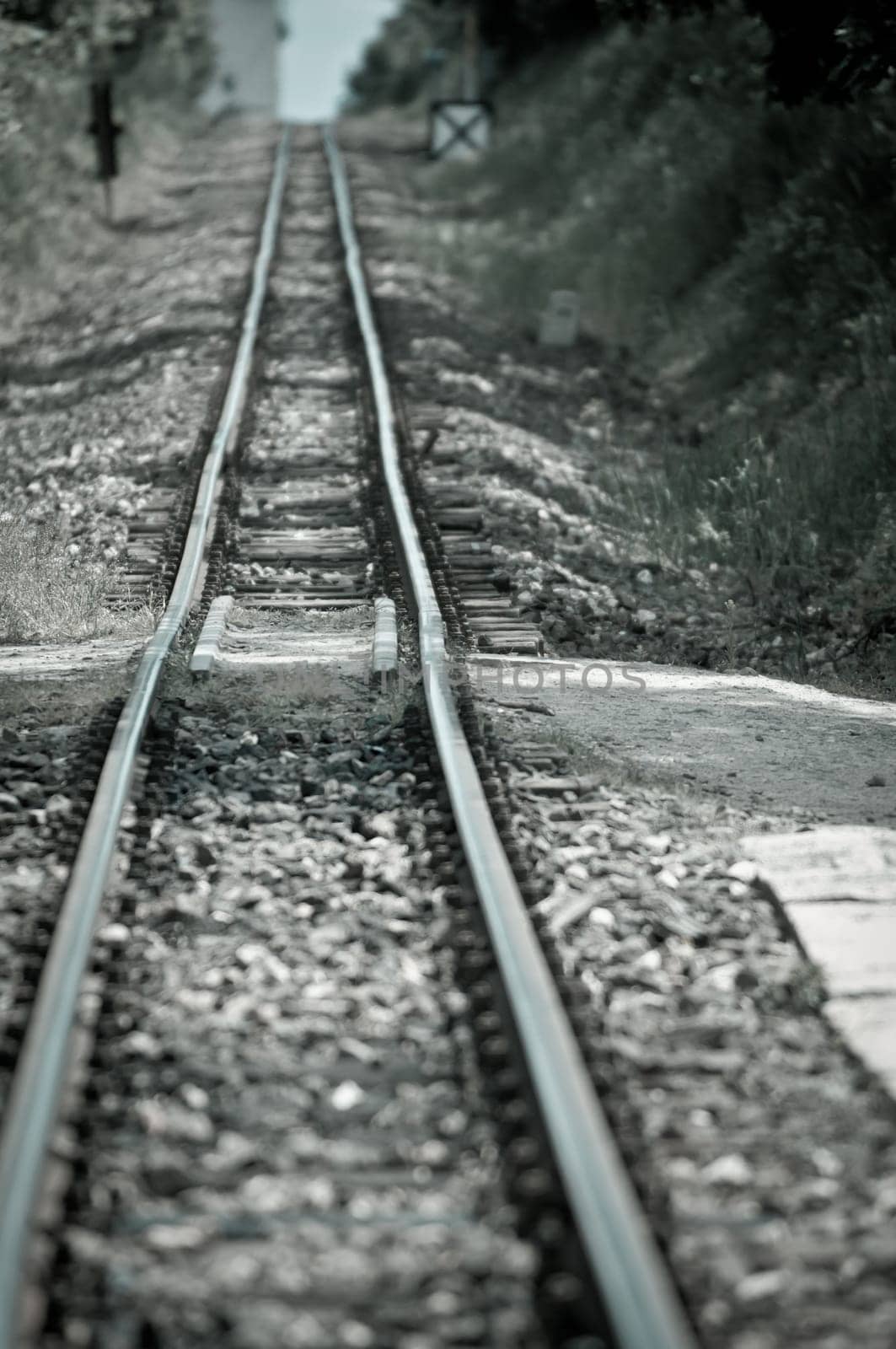 Old railway tracks