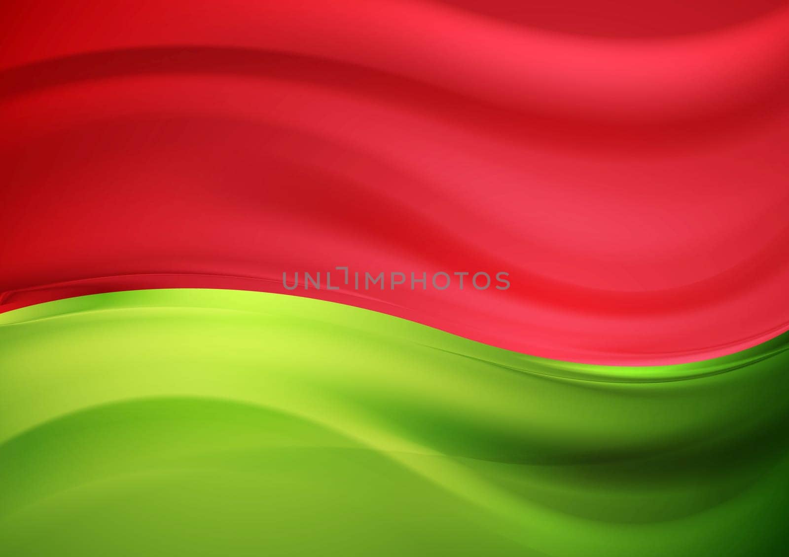 Abstract contrast colors bright waves design