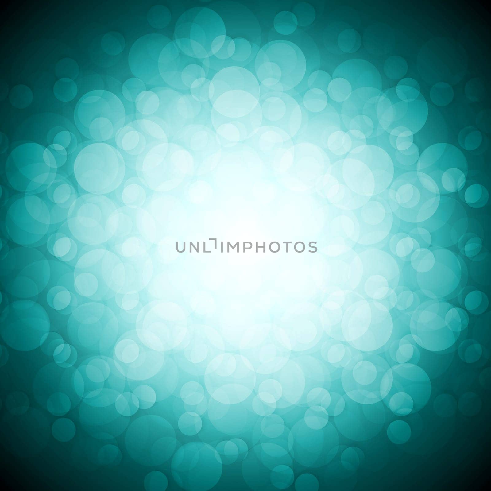 Abstract tech background with circles